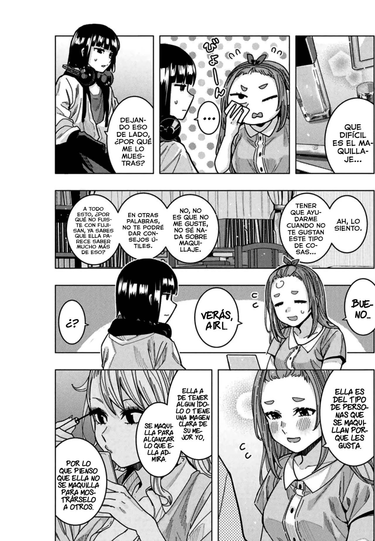 Tonari no Nobukuni-san wa Ore no Koto ga Suki na Ki ga Suru Capitulo 33: ¡A los chicos les gusta el maquillaje ligero! página 6
