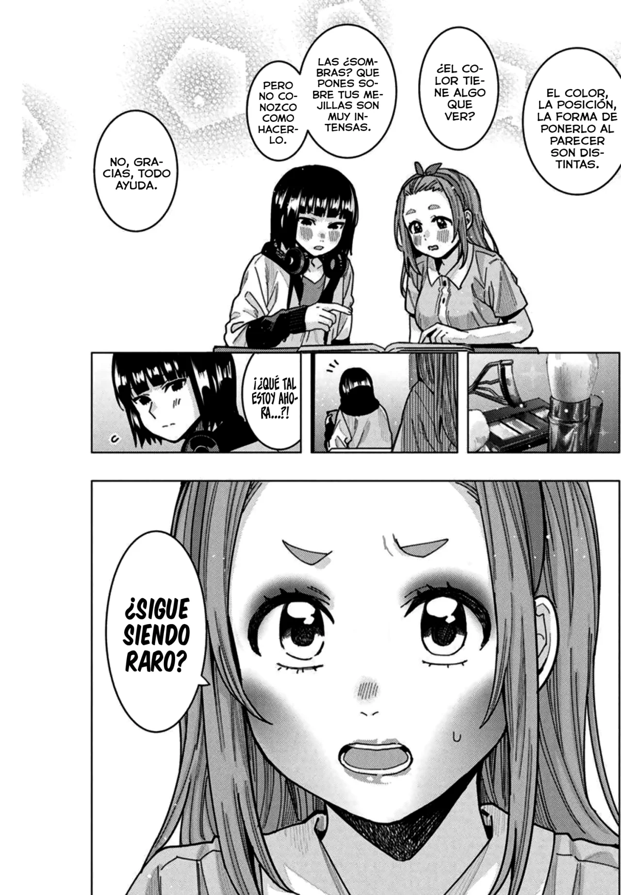 Tonari no Nobukuni-san wa Ore no Koto ga Suki na Ki ga Suru Capitulo 33: ¡A los chicos les gusta el maquillaje ligero! página 8
