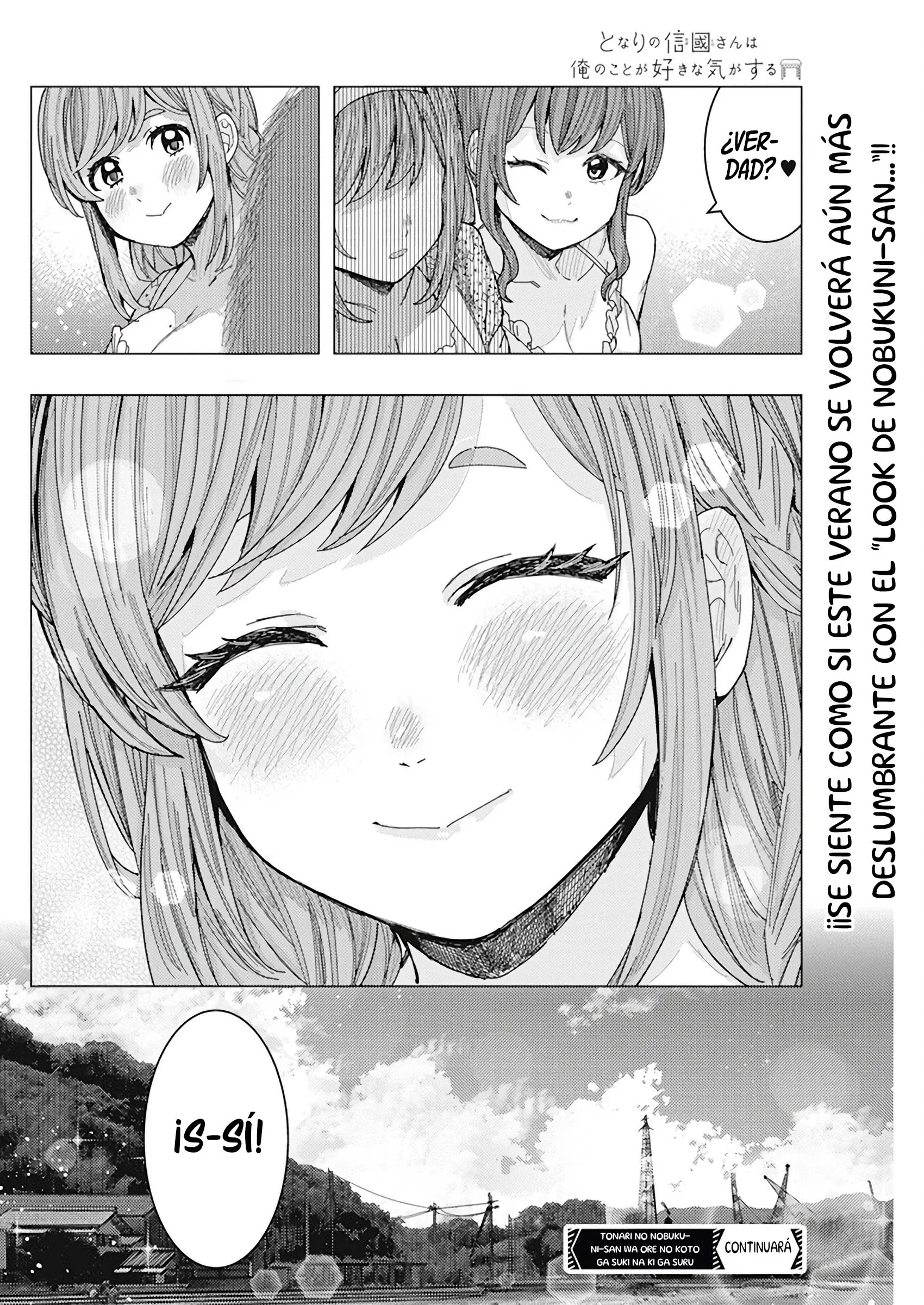 Tonari no Nobukuni-san wa Ore no Koto ga Suki na Ki ga Suru Capitulo 54 página 16