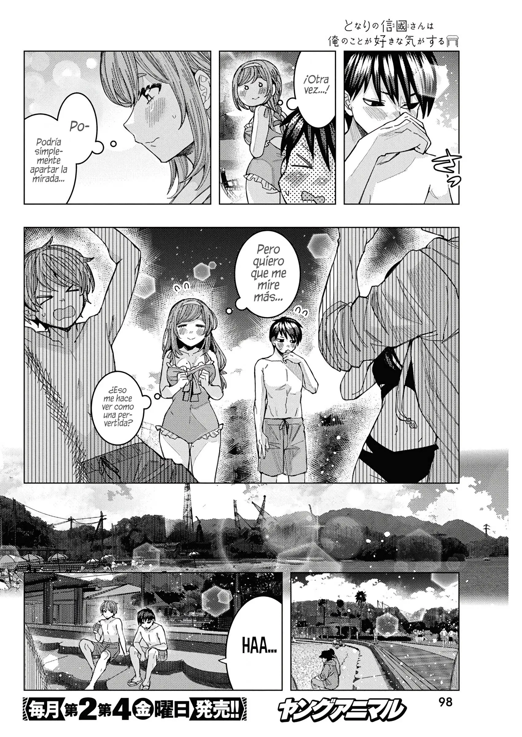 Tonari no Nobukuni-san wa Ore no Koto ga Suki na Ki ga Suru Capitulo 55 página 9