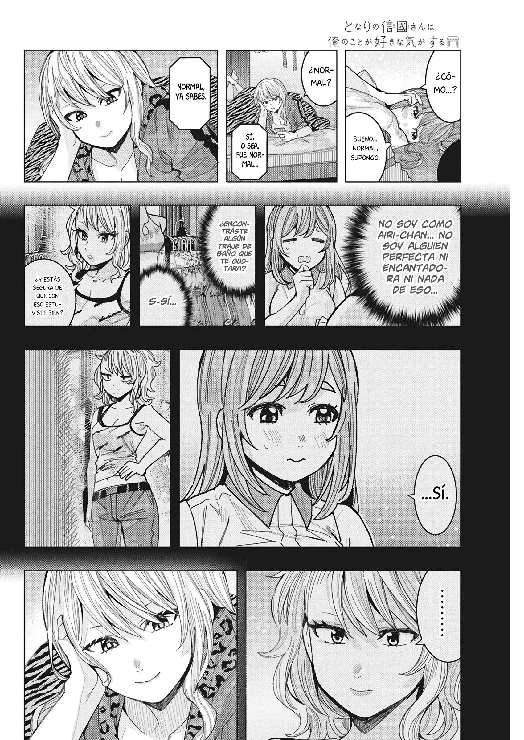 Tonari no Nobukuni-san wa Ore no Koto ga Suki na Ki ga Suru Capitulo 57 página 9