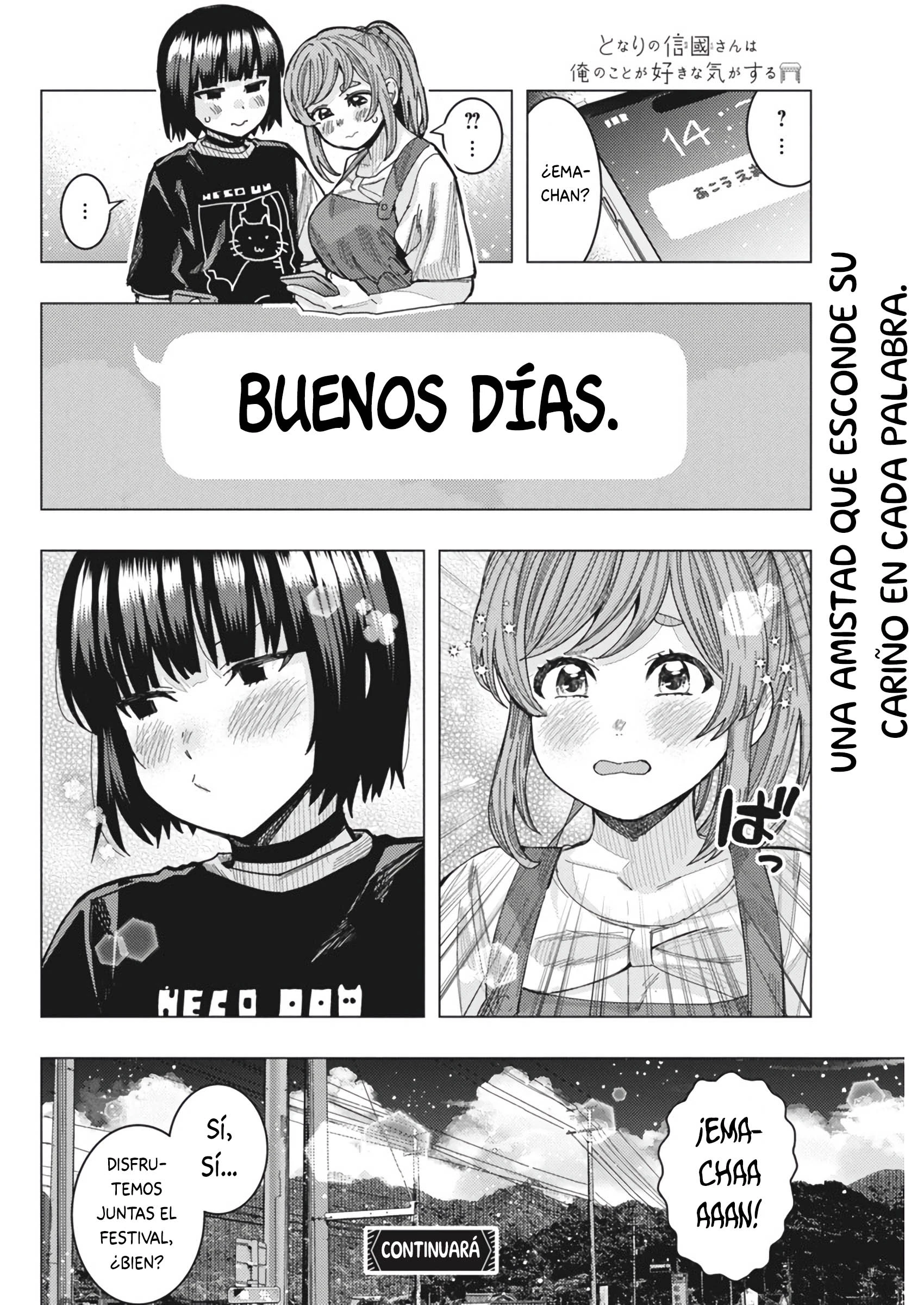 Tonari no Nobukuni-san wa Ore no Koto ga Suki na Ki ga Suru Capitulo 58 página 16