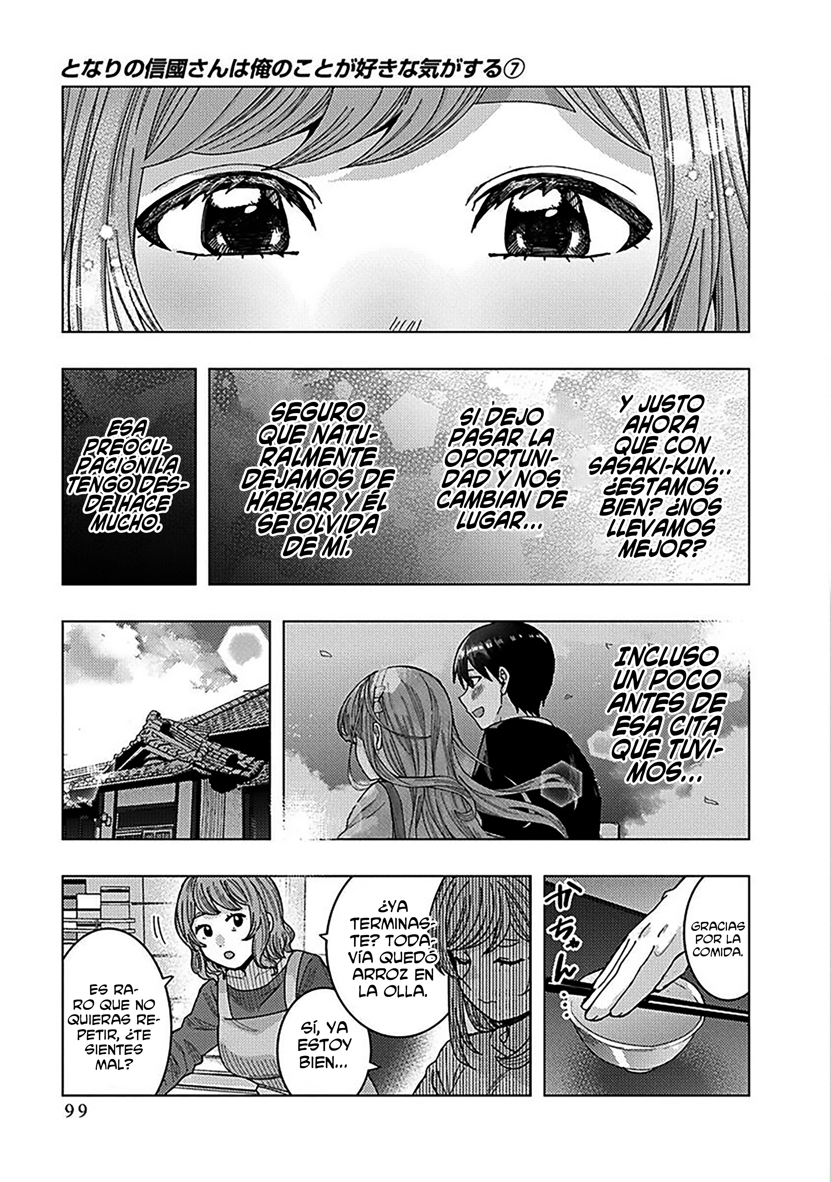 Tonari no Nobukuni-san wa Ore no Koto ga Suki na Ki ga Suru Capitulo 67 página 7