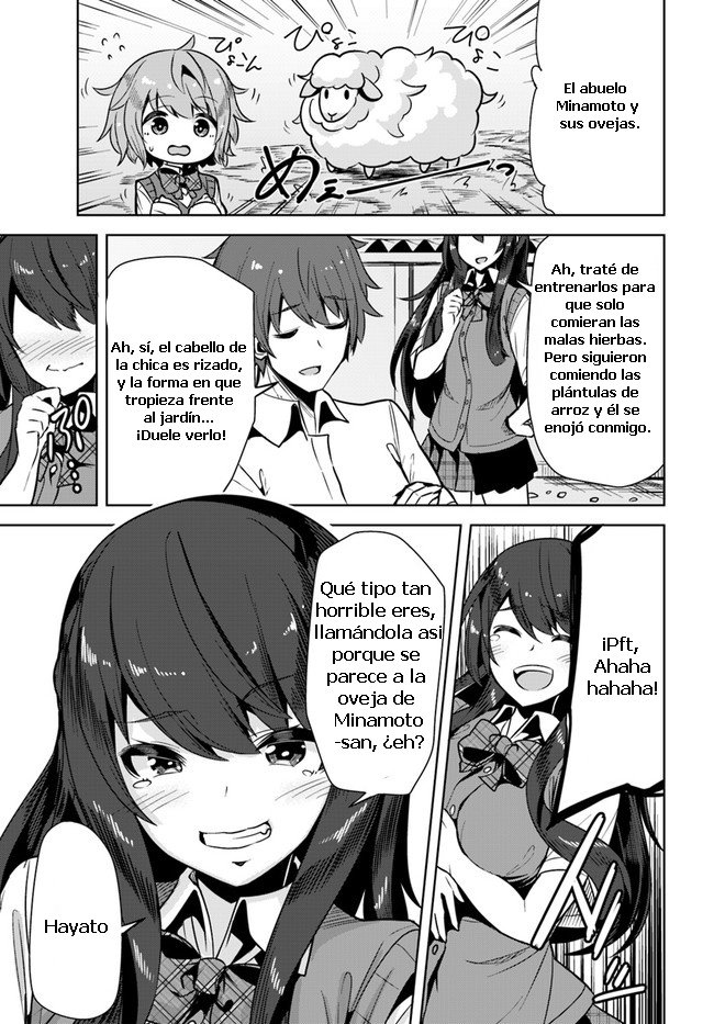 Una chica linda me miro en mi nueva escuela, pero resulto ser mi amiga de la infancia que solía pensar que era un chico Capitulo 1 página 19