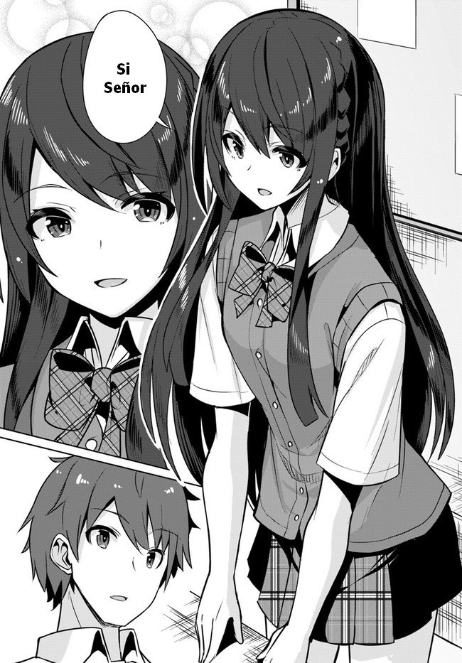 Una chica linda me miro en mi nueva escuela, pero resulto ser mi amiga de la infancia que solía pensar que era un chico Capitulo 1 página 7