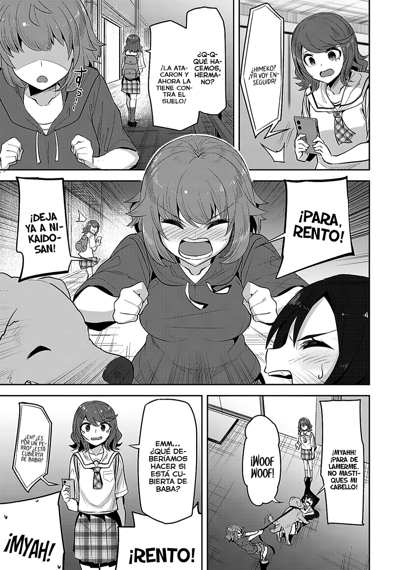 Una chica linda me miro en mi nueva escuela, pero resulto ser mi amiga de la infancia que solía pensar que era un chico Capitulo 15: Apoyo confiable página 23