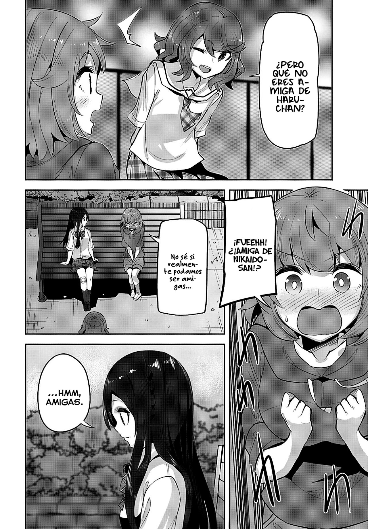 Una chica linda me miro en mi nueva escuela, pero resulto ser mi amiga de la infancia que solía pensar que era un chico Capitulo 15: Apoyo confiable página 28