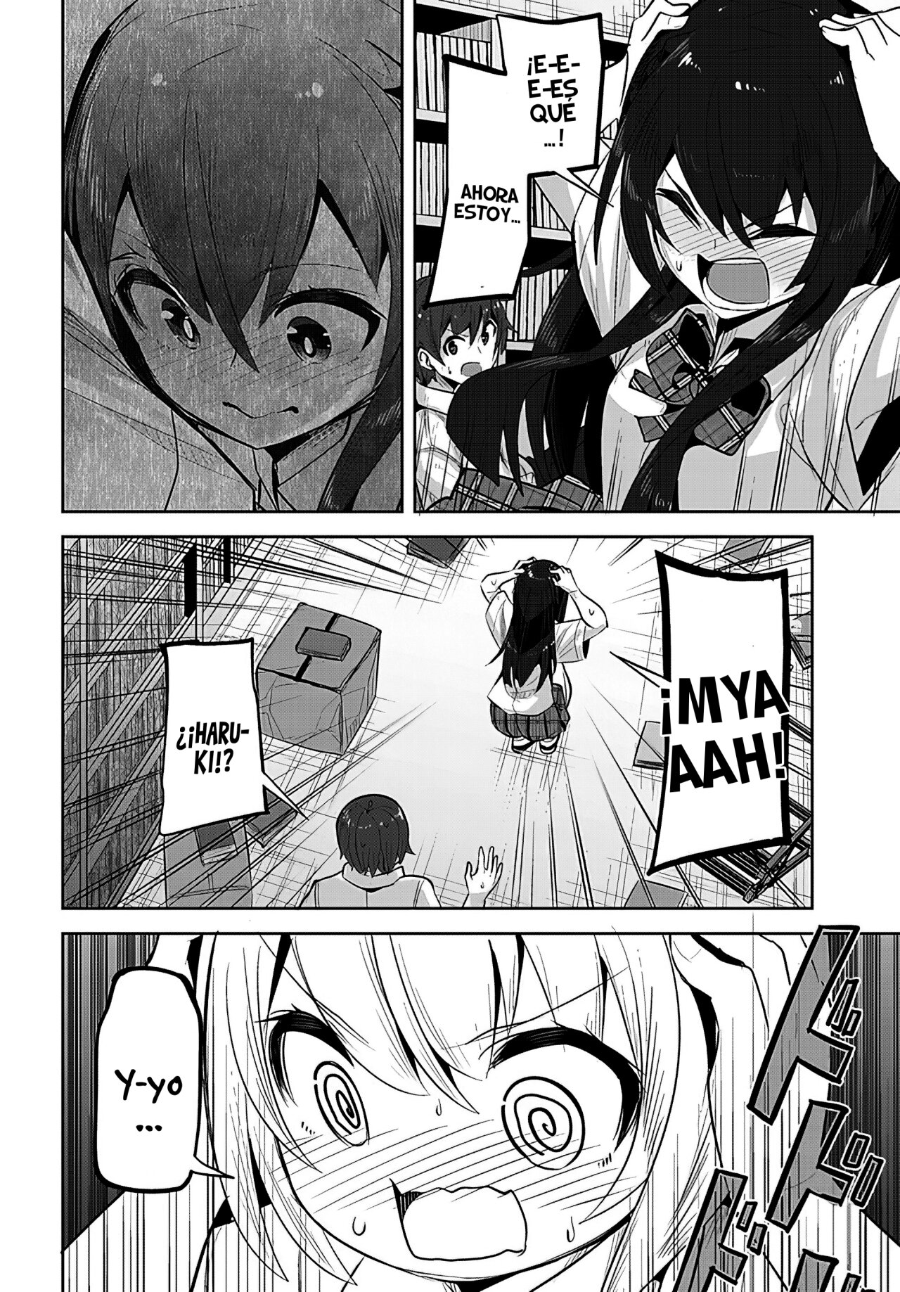 Una chica linda me miro en mi nueva escuela, pero resulto ser mi amiga de la infancia que solía pensar que era un chico Capitulo 16: ¡Lo que sea! página 25