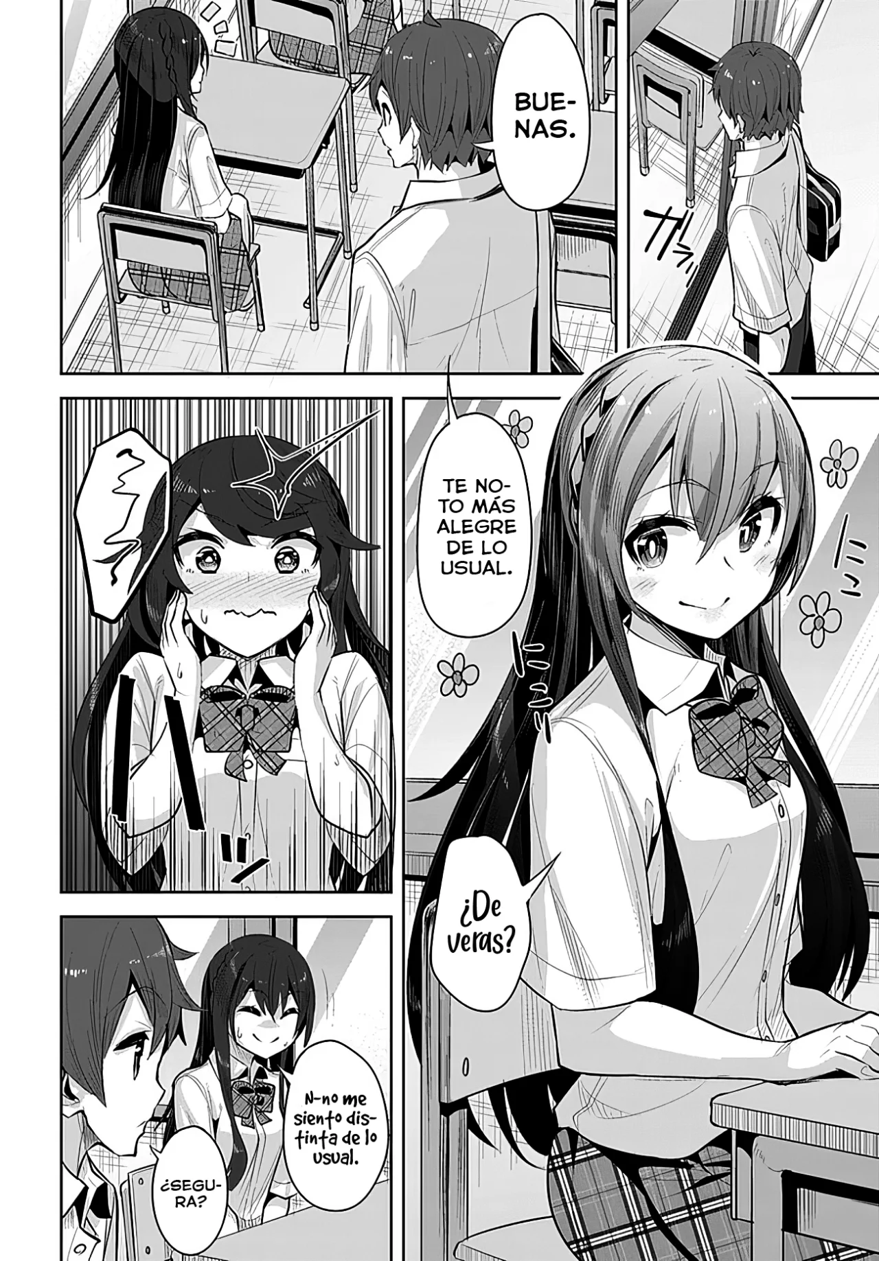 Una chica linda me miro en mi nueva escuela, pero resulto ser mi amiga de la infancia que solía pensar que era un chico Capitulo 18: Minamo página 8