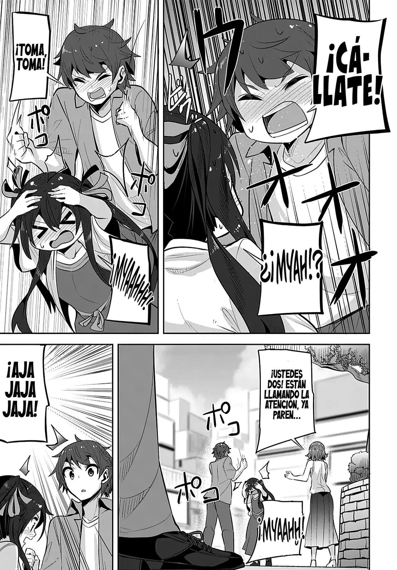 Una chica linda me miro en mi nueva escuela, pero resulto ser mi amiga de la infancia que solía pensar que era un chico Capitulo 19: Porque es especial. página 32