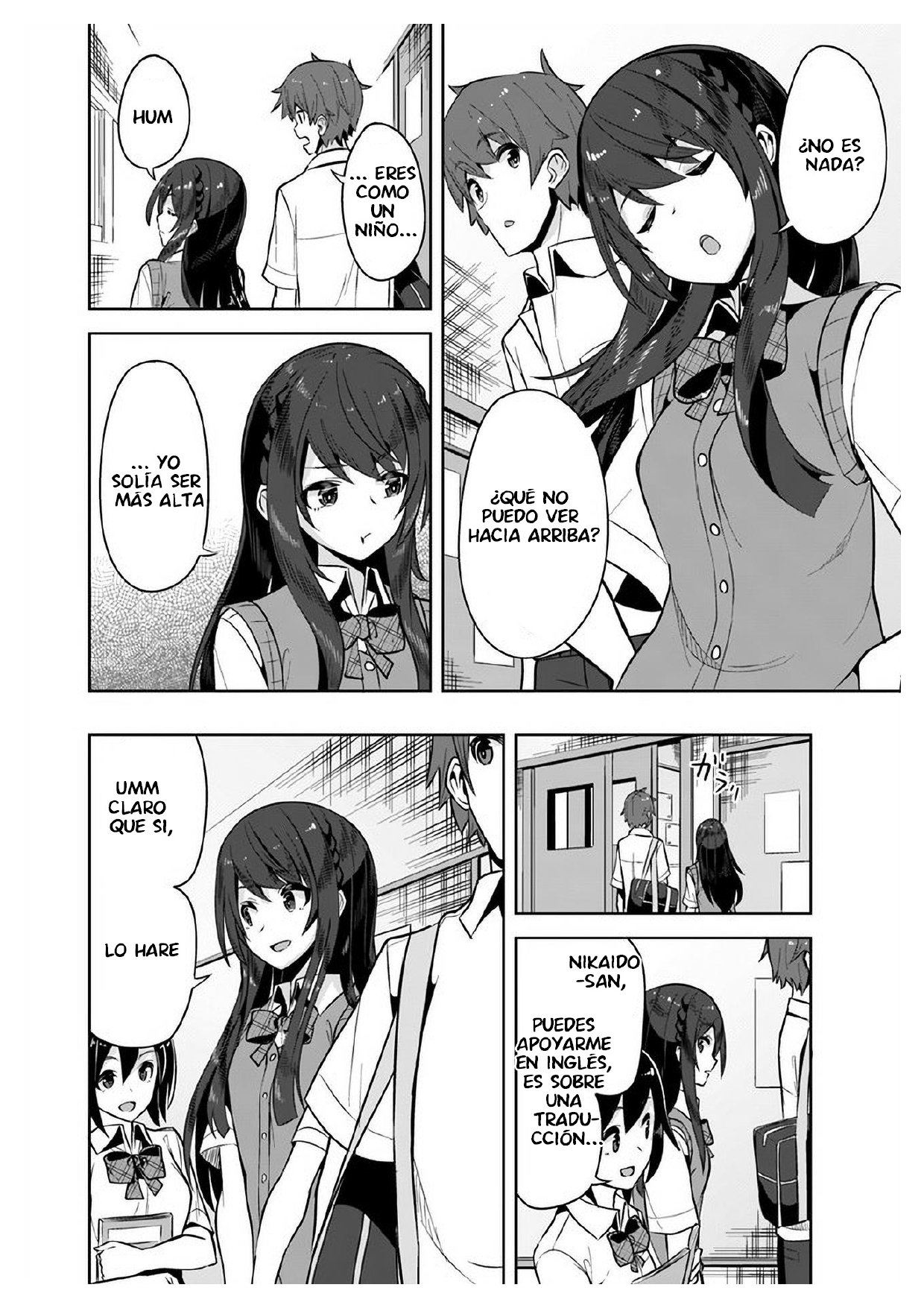 Una chica linda me miro en mi nueva escuela, pero resulto ser mi amiga de la infancia que solía pensar que era un chico Capitulo 2: Promesa página 19