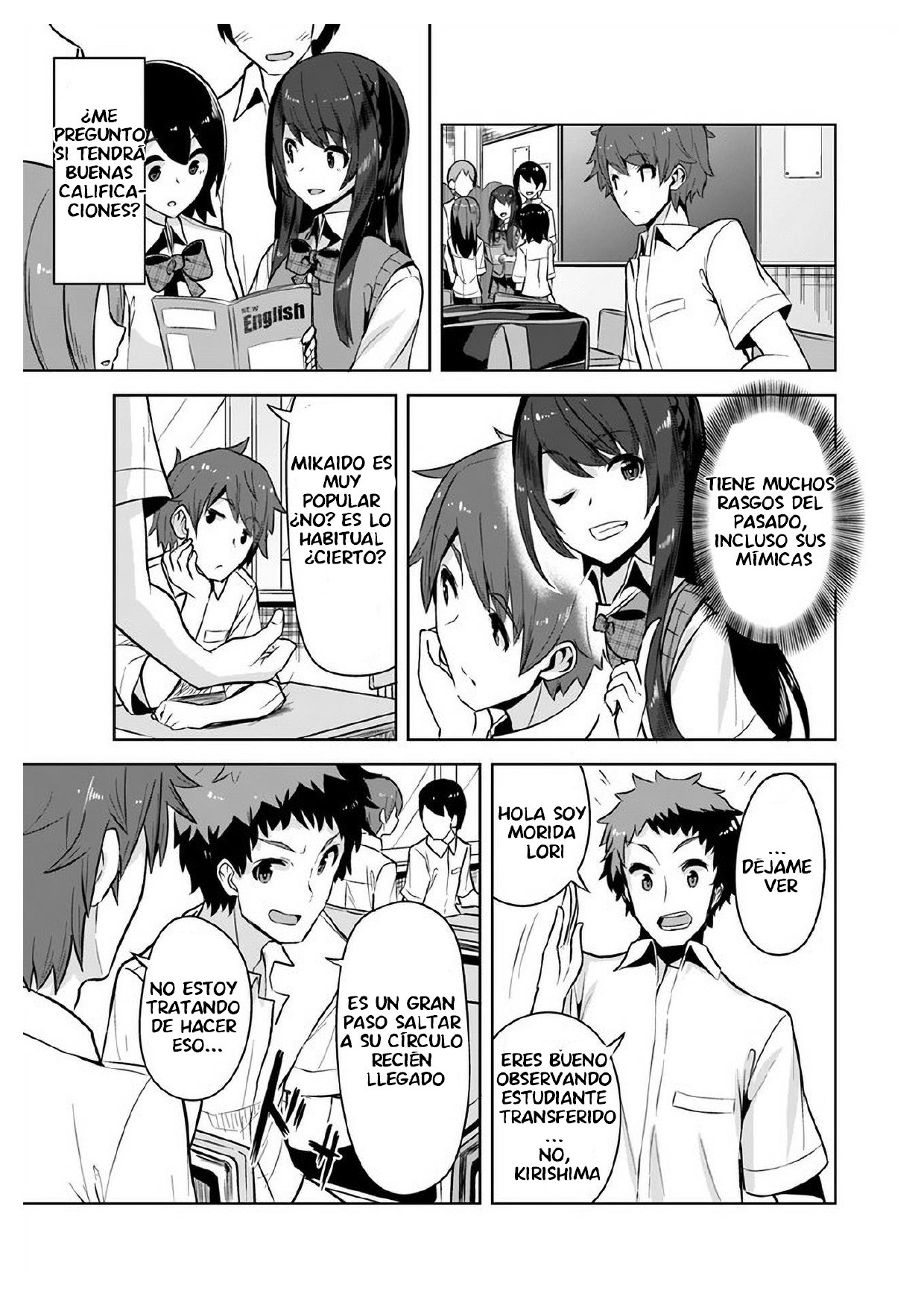 Una chica linda me miro en mi nueva escuela, pero resulto ser mi amiga de la infancia que solía pensar que era un chico Capitulo 2: Promesa página 20
