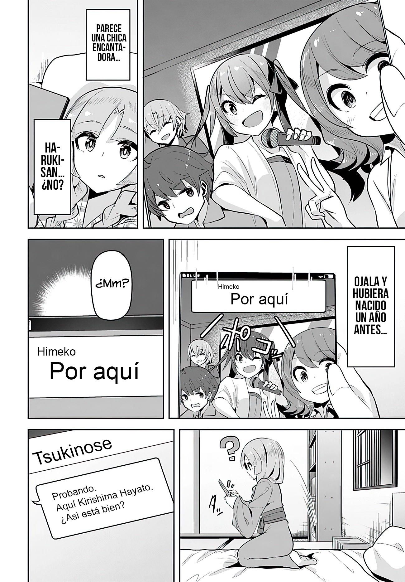 Una chica linda me miro en mi nueva escuela, pero resulto ser mi amiga de la infancia que solía pensar que era un chico Capitulo 23 página 6