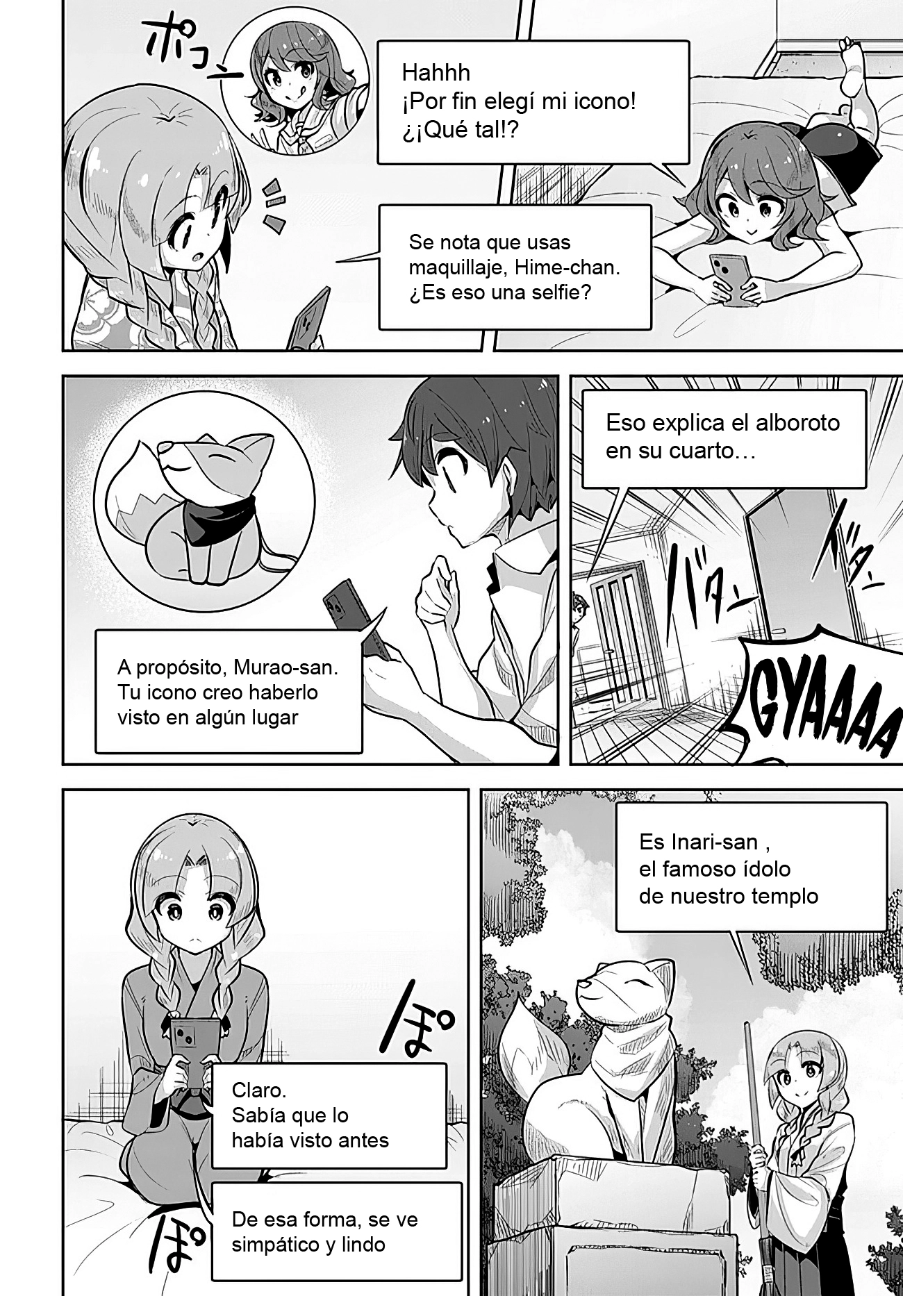 Una chica linda me miro en mi nueva escuela, pero resulto ser mi amiga de la infancia que solía pensar que era un chico Capitulo 23 página 8