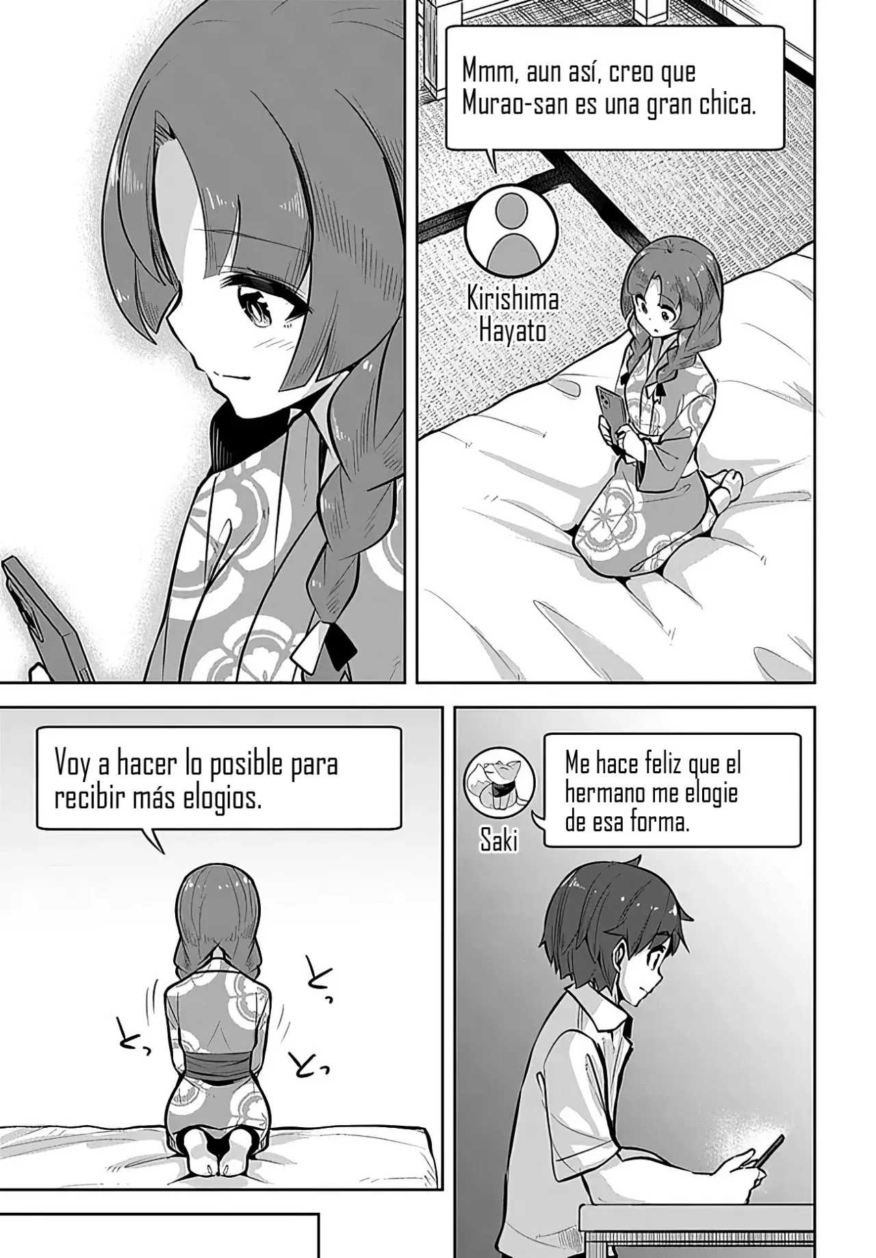 Una chica linda me miro en mi nueva escuela, pero resulto ser mi amiga de la infancia que solía pensar que era un chico Capitulo 25 página 11
