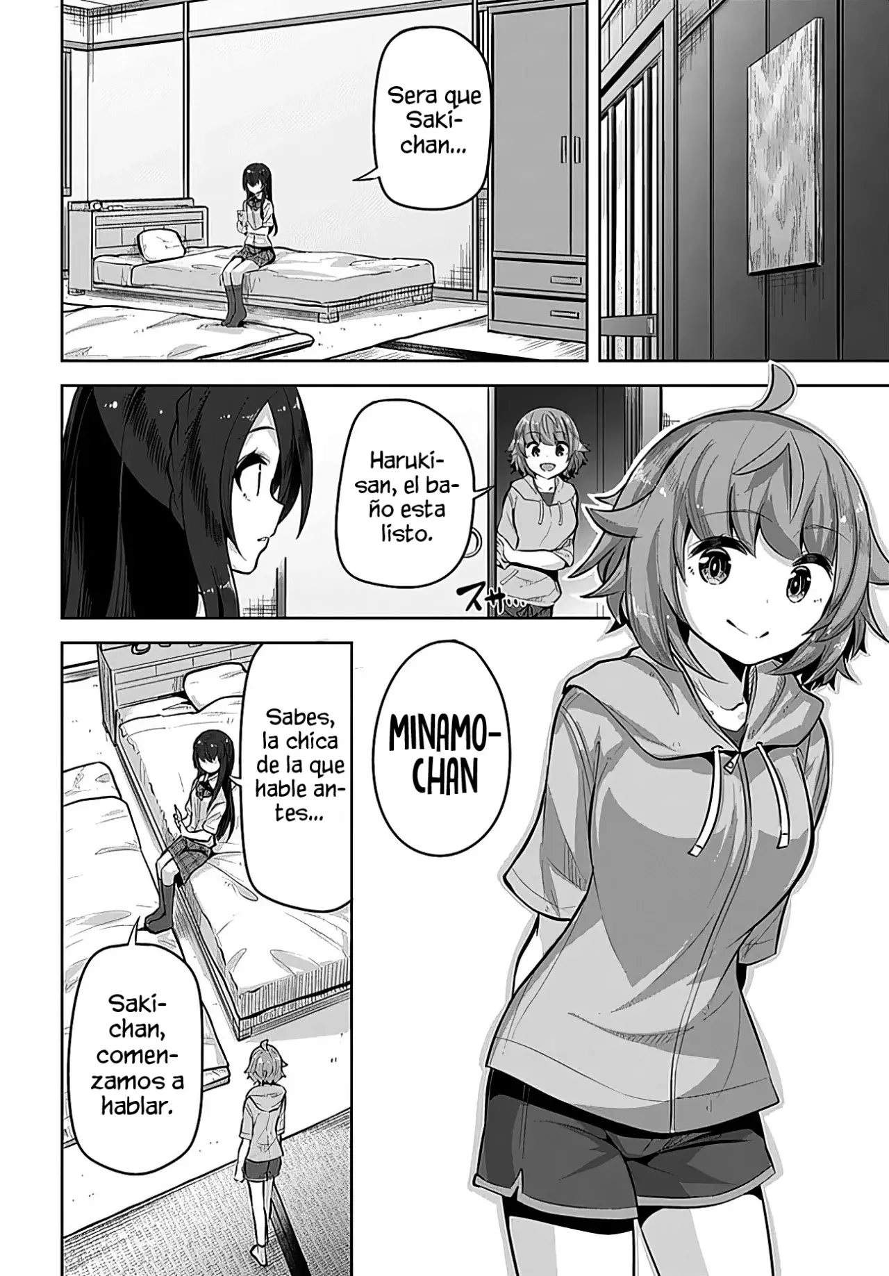Una chica linda me miro en mi nueva escuela, pero resulto ser mi amiga de la infancia que solía pensar que era un chico Capitulo 25 página 12