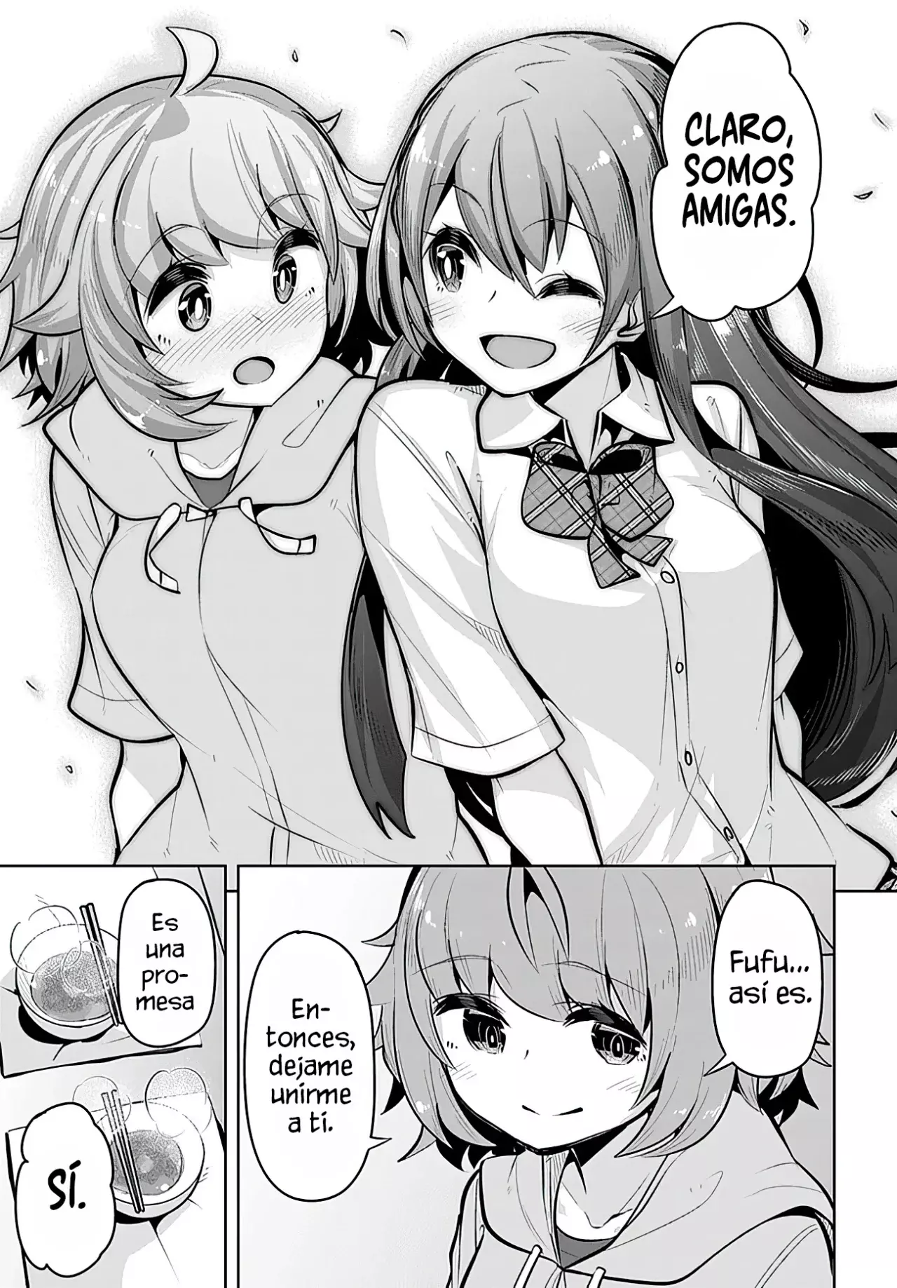 Una chica linda me miro en mi nueva escuela, pero resulto ser mi amiga de la infancia que solía pensar que era un chico Capitulo 25 página 17