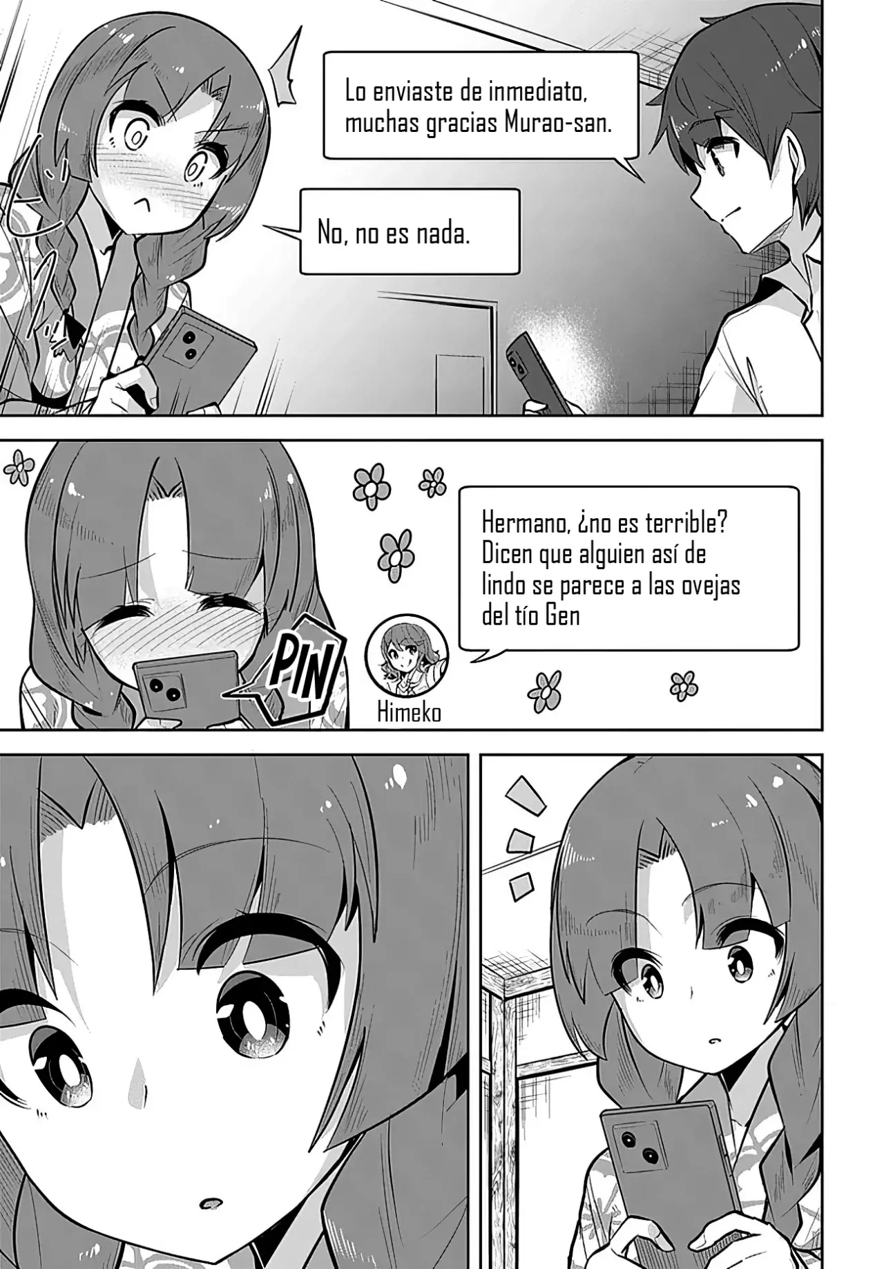 Una chica linda me miro en mi nueva escuela, pero resulto ser mi amiga de la infancia que solía pensar que era un chico Capitulo 25 página 7