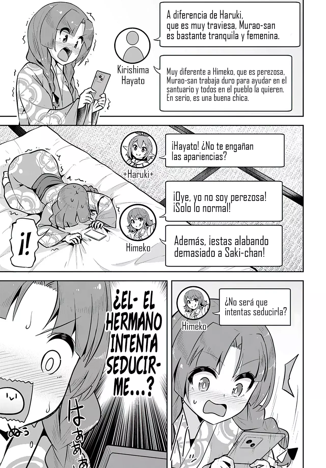 Una chica linda me miro en mi nueva escuela, pero resulto ser mi amiga de la infancia que solía pensar que era un chico Capitulo 25 página 9