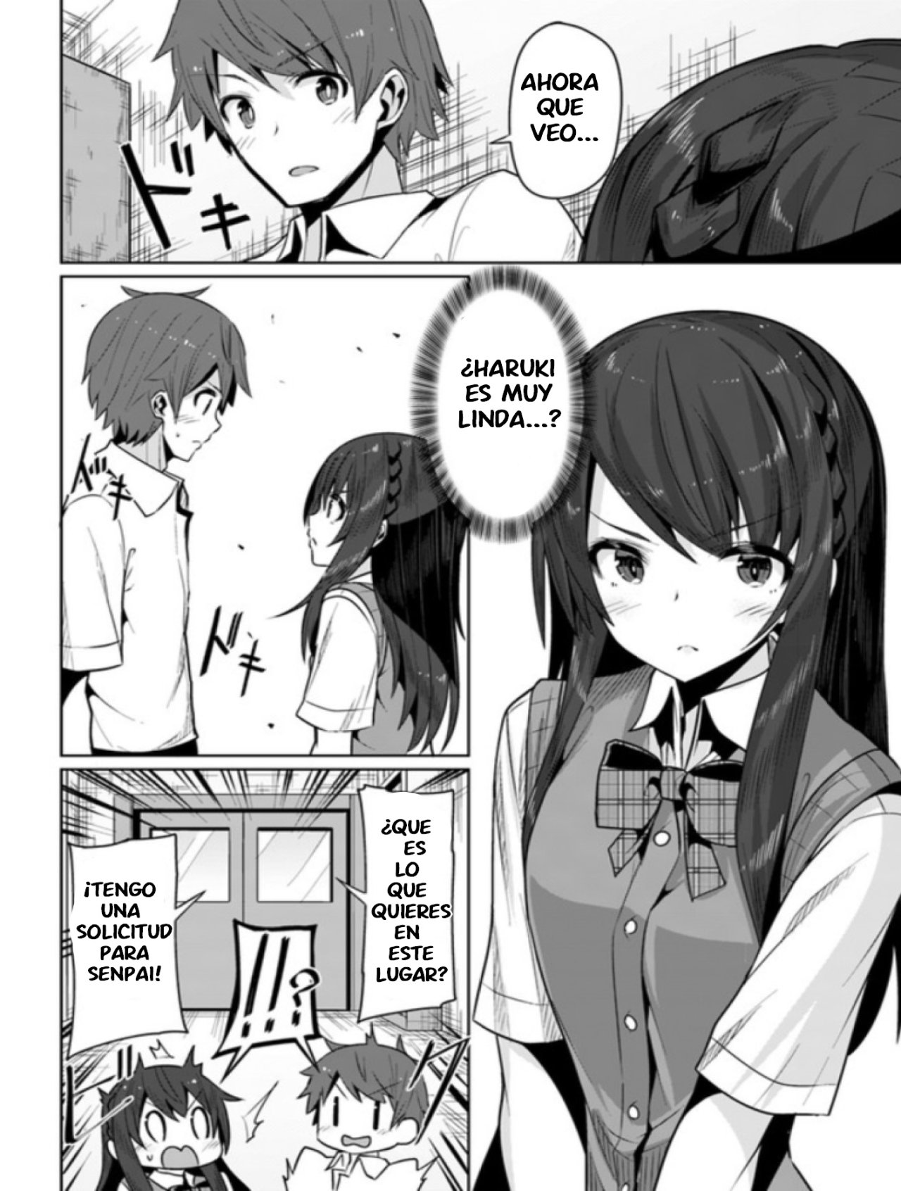 Una chica linda me miro en mi nueva escuela, pero resulto ser mi amiga de la infancia que solía pensar que era un chico Capitulo 3: cosas a las que no estoy acostumbrado y cosas en las que no soy bueno página 27