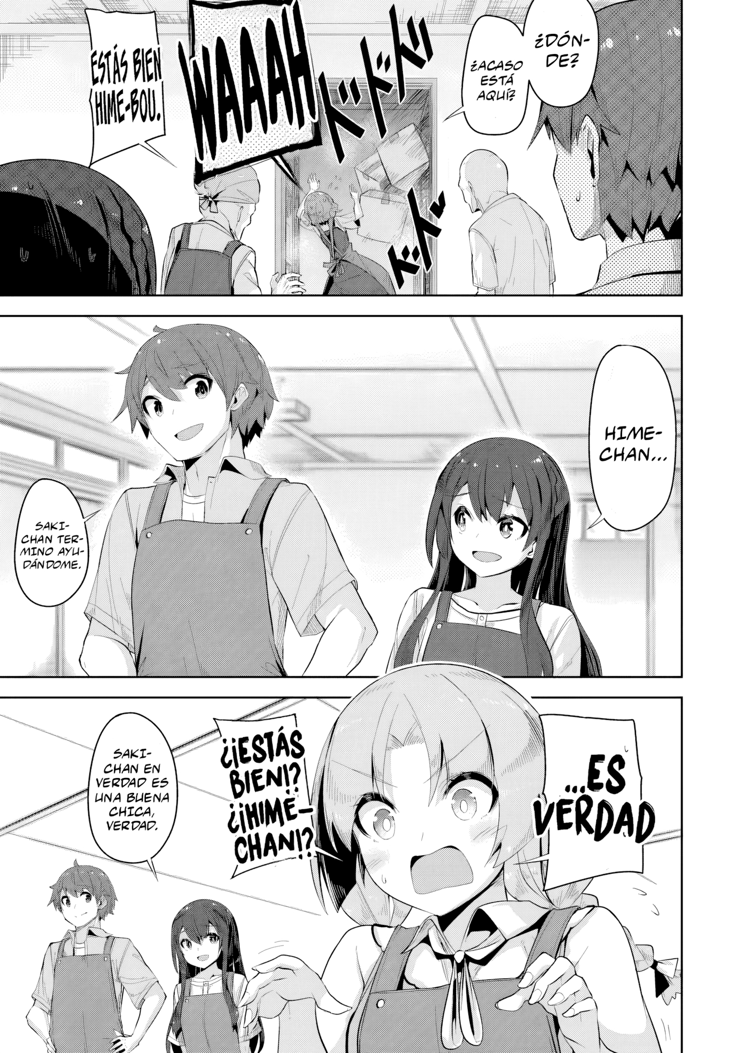 Una chica linda me miro en mi nueva escuela, pero resulto ser mi amiga de la infancia que solía pensar que era un chico Capitulo 33 página 23