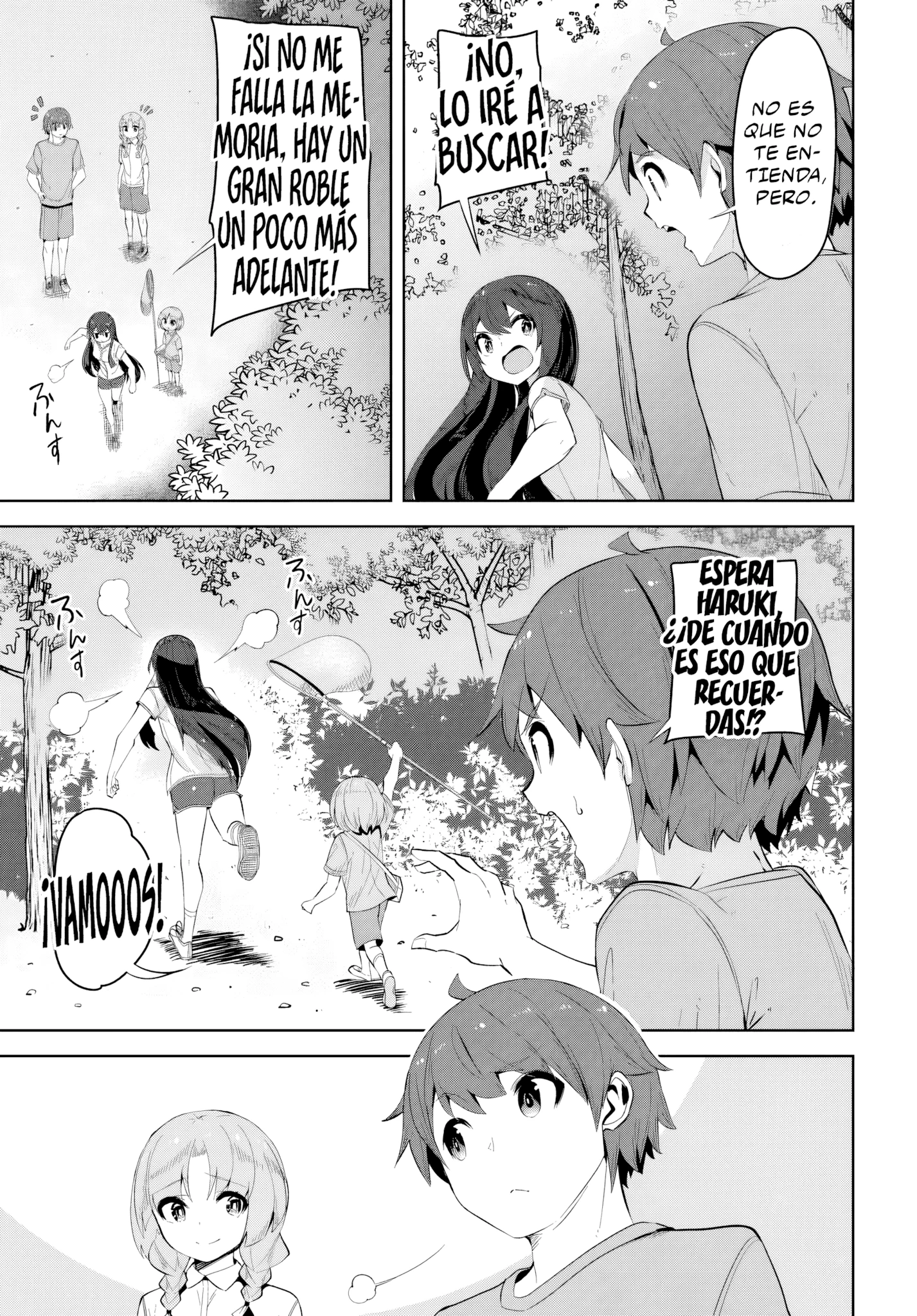 Una chica linda me miro en mi nueva escuela, pero resulto ser mi amiga de la infancia que solía pensar que era un chico Capitulo 34 página 18