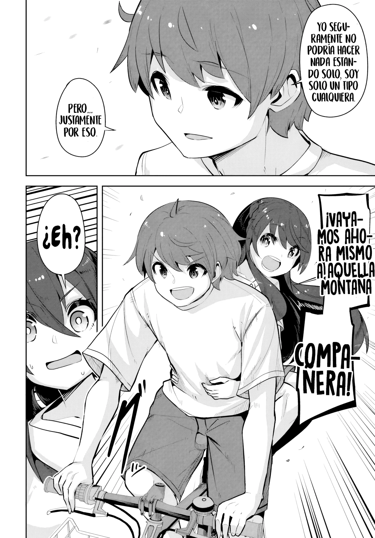 Una chica linda me miro en mi nueva escuela, pero resulto ser mi amiga de la infancia que solía pensar que era un chico Capitulo 35.2 página 9