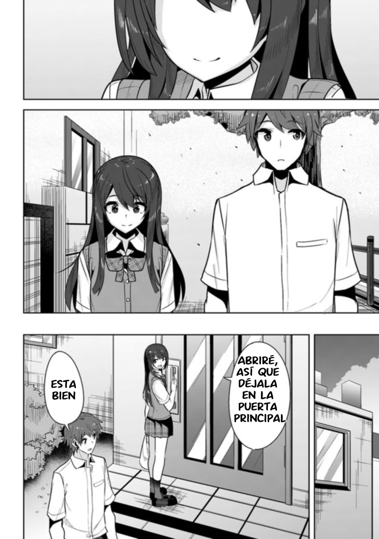 Una chica linda me miro en mi nueva escuela, pero resulto ser mi amiga de la infancia que solía pensar que era un chico Capitulo 4: ¡El secreto de hayato! página 11