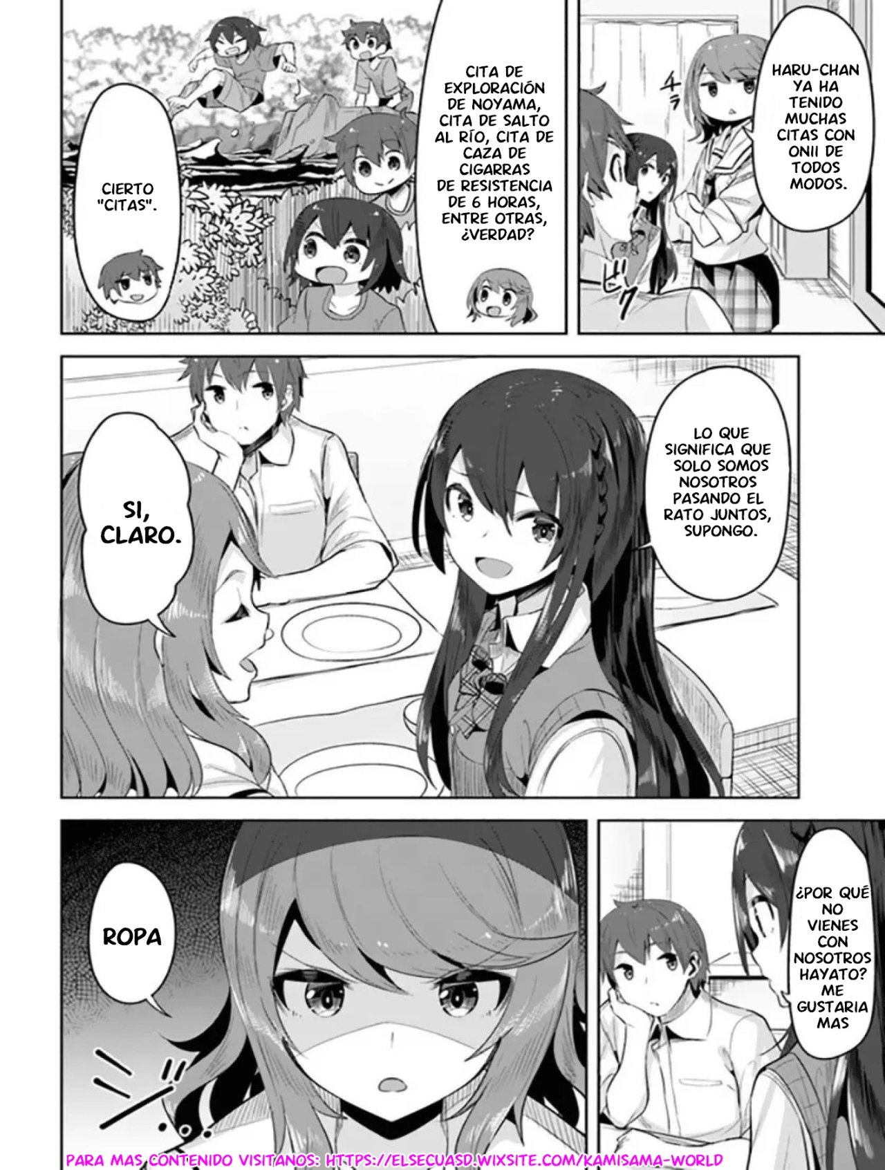 Una chica linda me miro en mi nueva escuela, pero resulto ser mi amiga de la infancia que solía pensar que era un chico Capitulo 8: Ramo de Verduras página 13