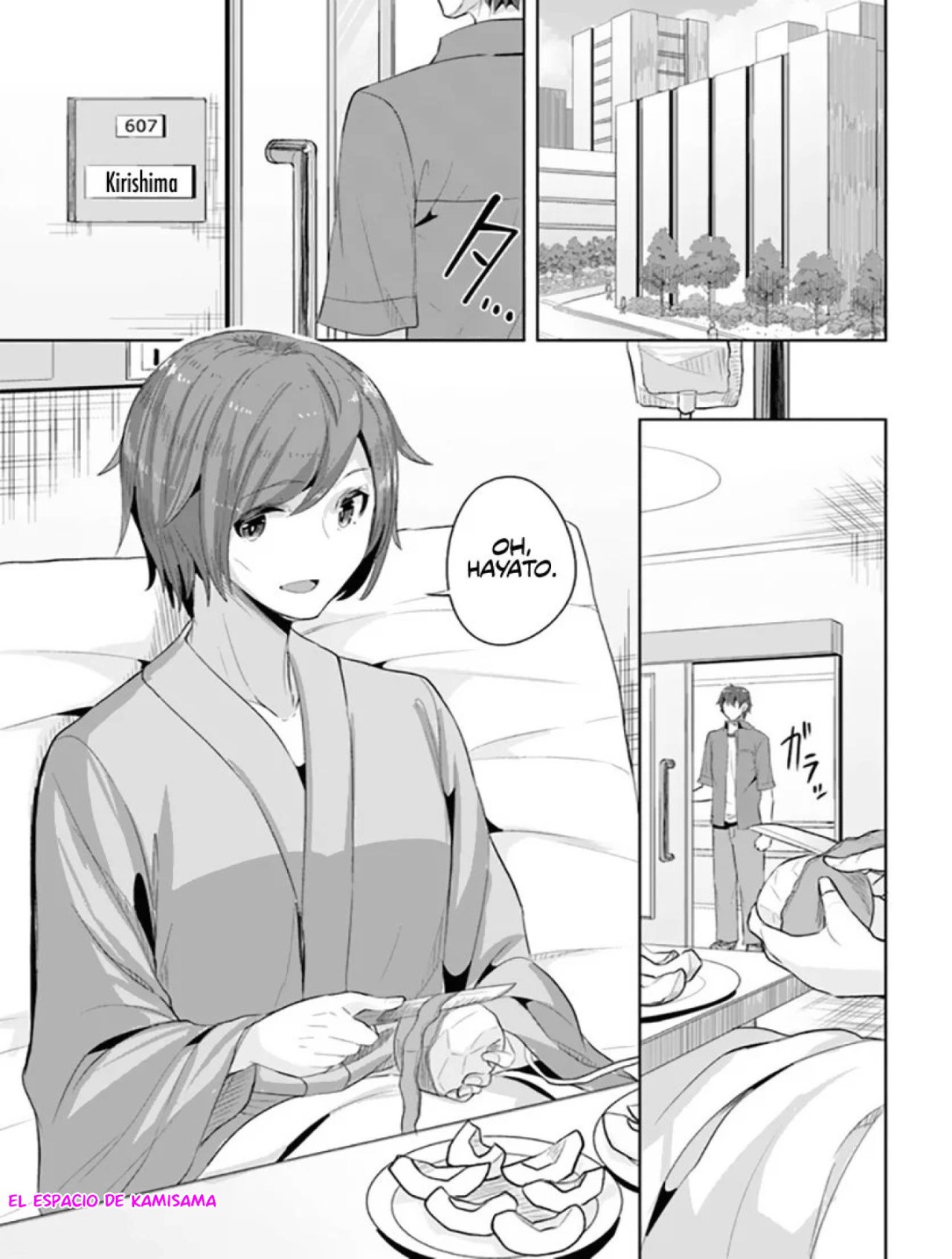 Una chica linda me miro en mi nueva escuela, pero resulto ser mi amiga de la infancia que solía pensar que era un chico Capitulo 8: Ramo de Verduras página 18
