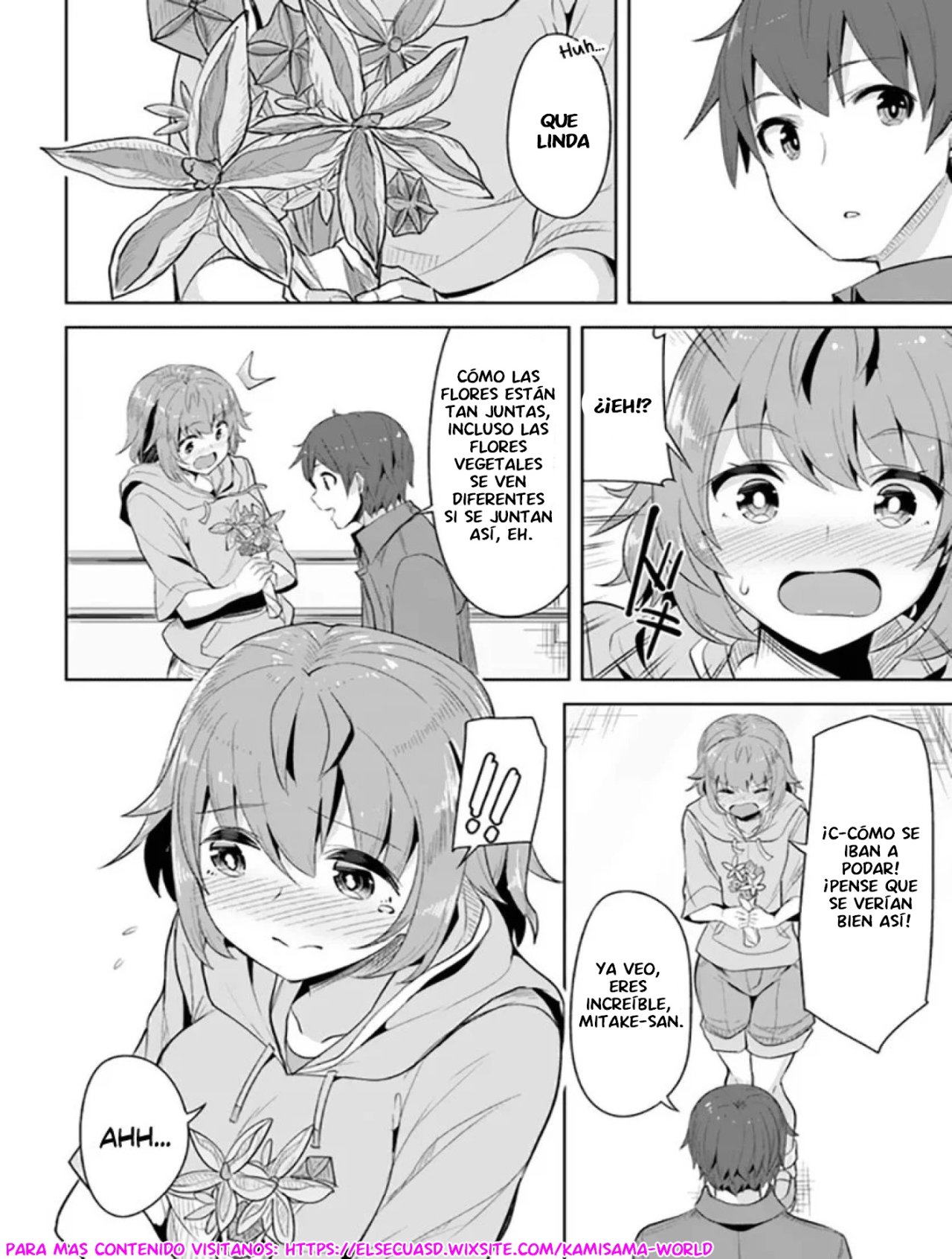 Una chica linda me miro en mi nueva escuela, pero resulto ser mi amiga de la infancia que solía pensar que era un chico Capitulo 8: Ramo de Verduras página 23