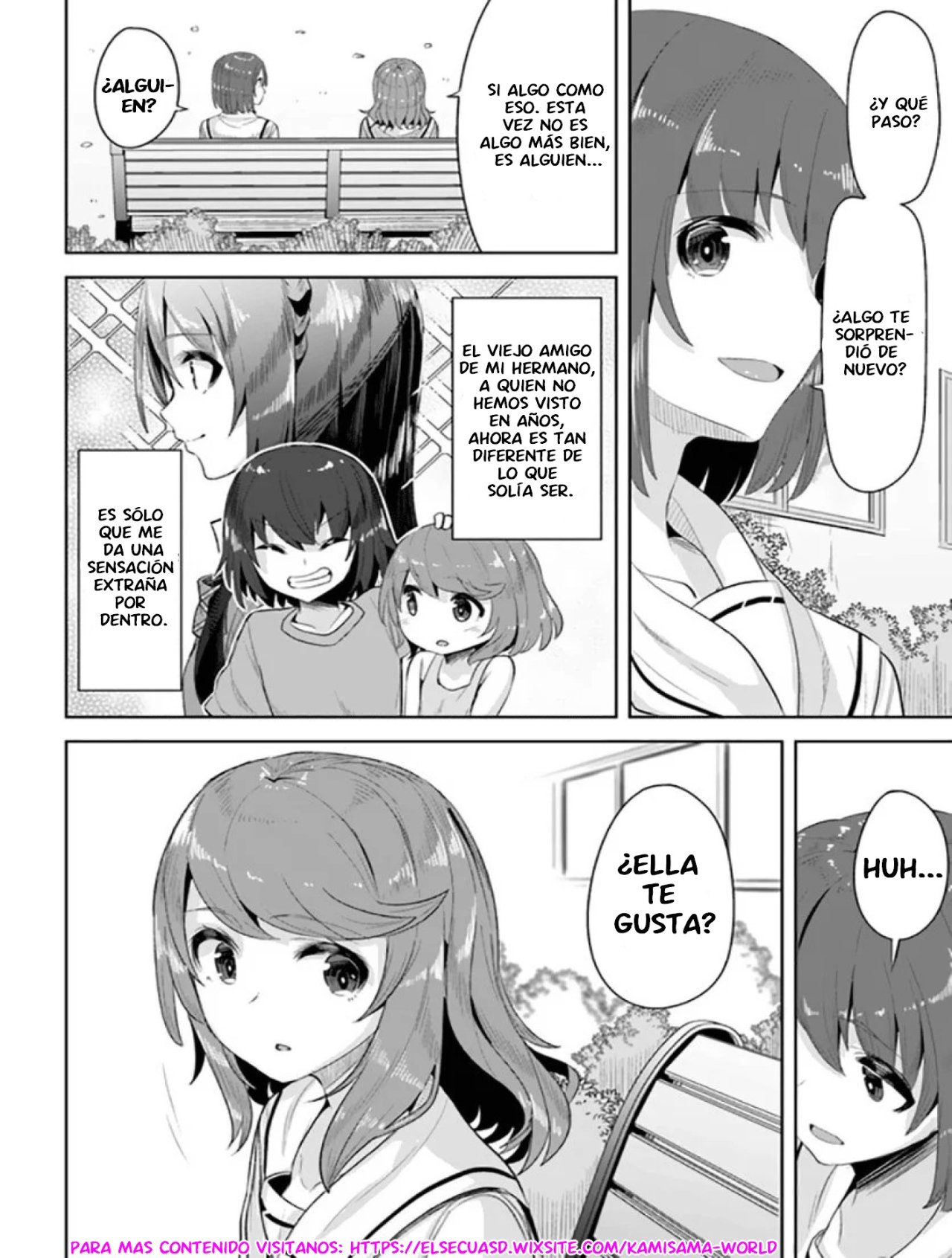 Una chica linda me miro en mi nueva escuela, pero resulto ser mi amiga de la infancia que solía pensar que era un chico Capitulo 8: Ramo de Verduras página 5