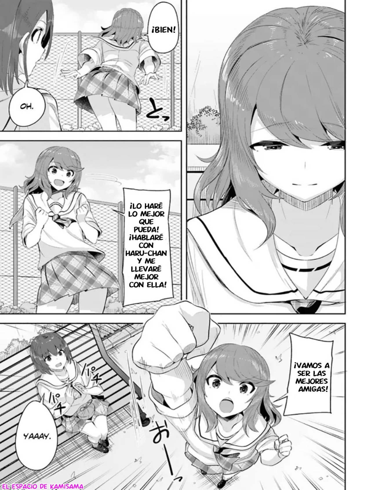 Una chica linda me miro en mi nueva escuela, pero resulto ser mi amiga de la infancia que solía pensar que era un chico Capitulo 8: Ramo de Verduras página 8