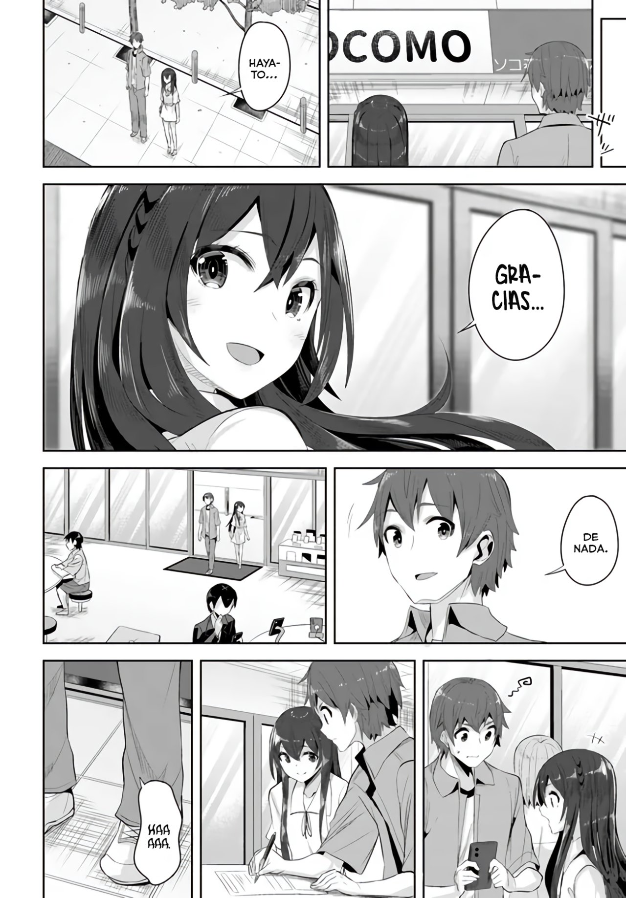Una chica linda me miro en mi nueva escuela, pero resulto ser mi amiga de la infancia que solía pensar que era un chico Capitulo 9: ¡El viejo yo frente a mí! (Parte 1) página 23