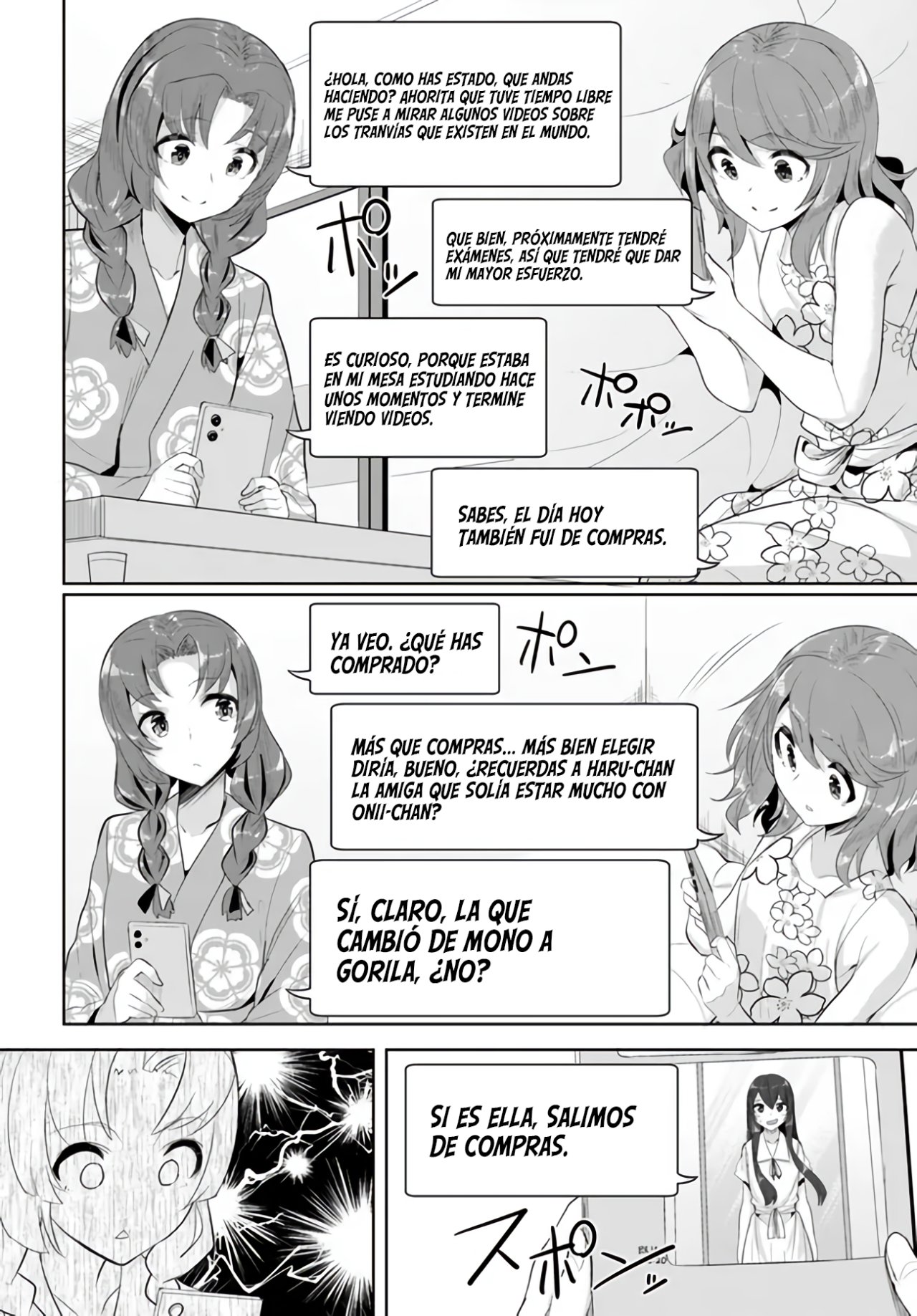 Una chica linda me miro en mi nueva escuela, pero resulto ser mi amiga de la infancia que solía pensar que era un chico Capitulo 9: ¡El viejo yo frente a mí! (Parte 1) página 8