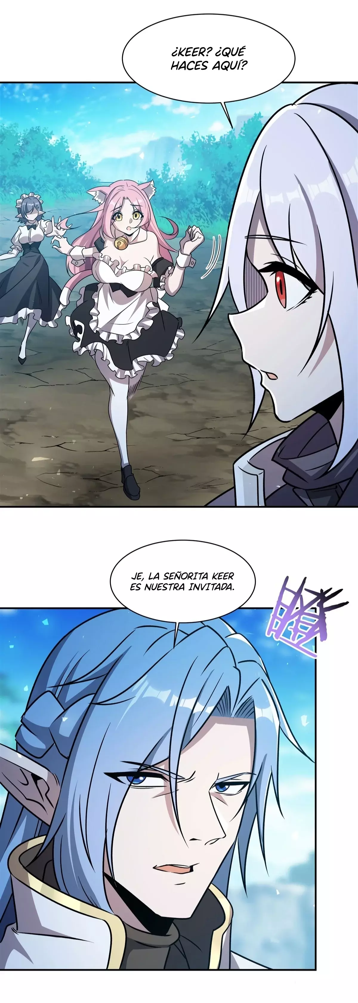 The Blood Princess And The Knight Capitulo 325: Reencuentro con los Caballeros de la Luna página 18