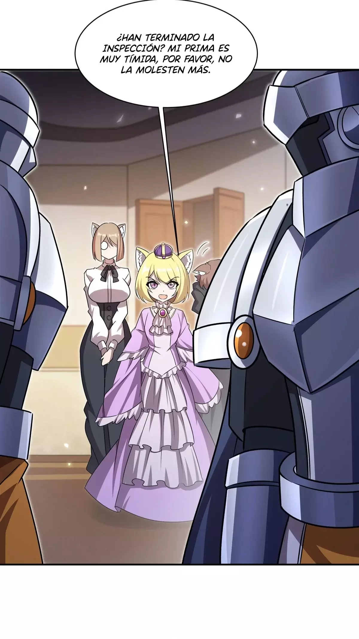 The Blood Princess And The Knight Capitulo 327: Chica gato de cabello rubio-blanco página 24