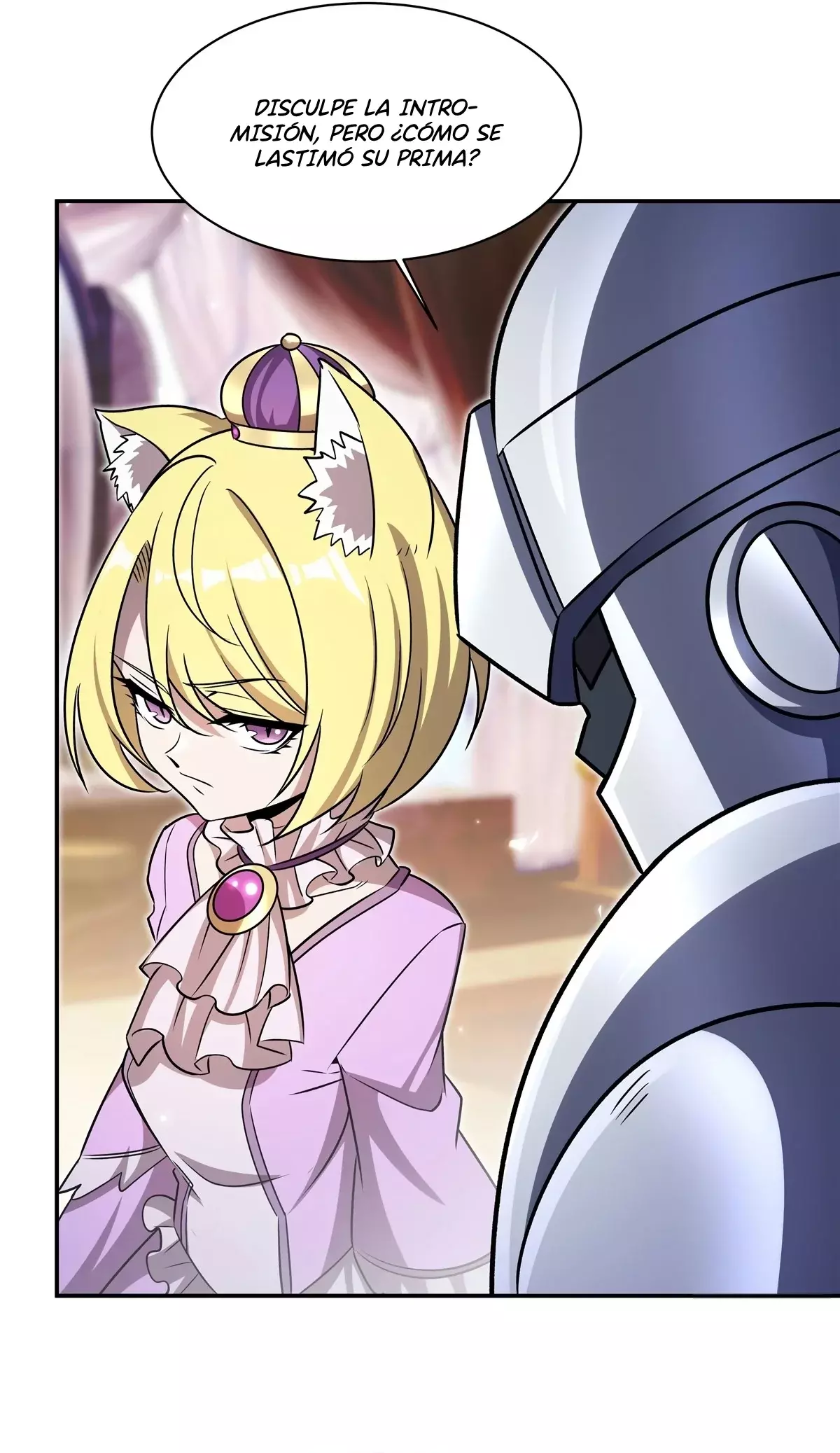 The Blood Princess And The Knight Capitulo 327: Chica gato de cabello rubio-blanco página 25