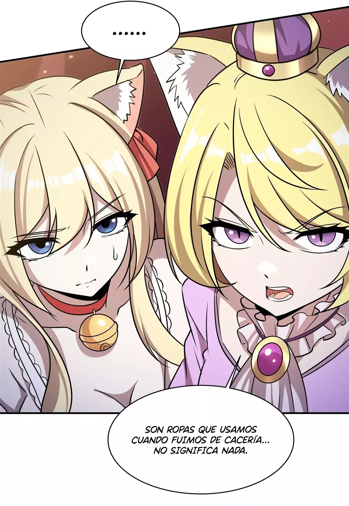 The Blood Princess And The Knight Capitulo 327: Chica gato de cabello rubio-blanco página 30