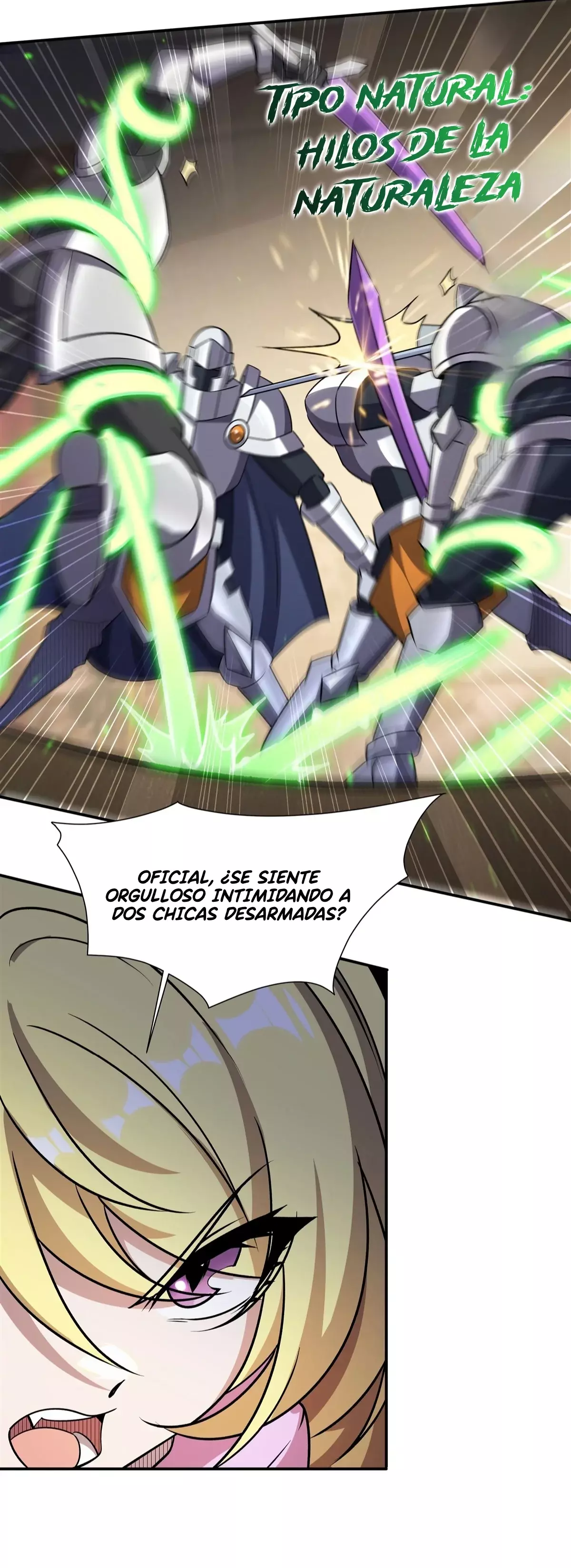 The Blood Princess And The Knight Capitulo 327: Chica gato de cabello rubio-blanco página 34