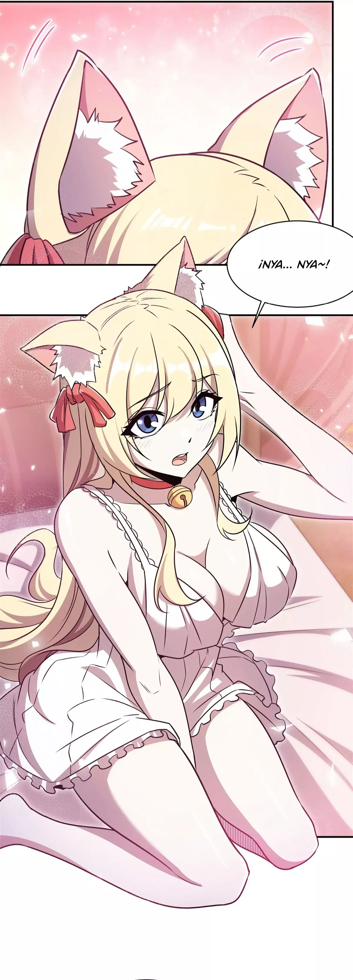 The Blood Princess And The Knight Capitulo 327: Chica gato de cabello rubio-blanco página 4