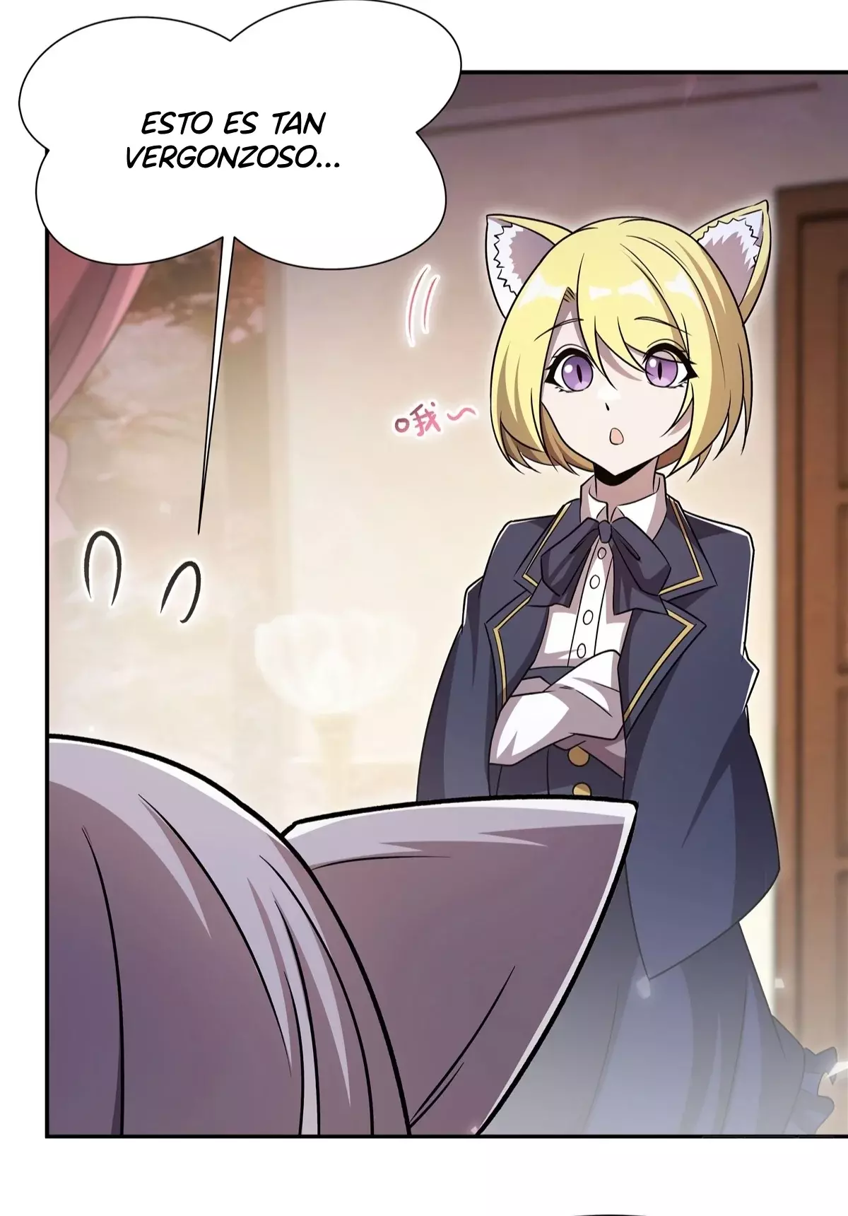 The Blood Princess And The Knight Capitulo 327: Chica gato de cabello rubio-blanco página 5