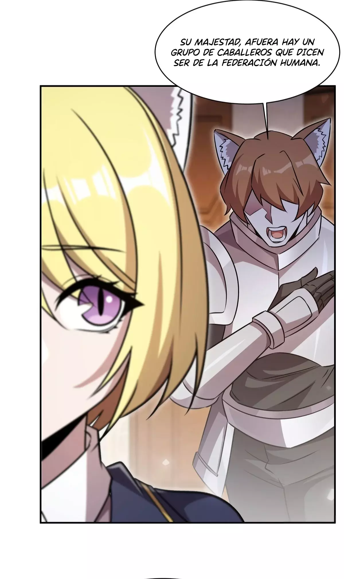 The Blood Princess And The Knight Capitulo 327: Chica gato de cabello rubio-blanco página 6