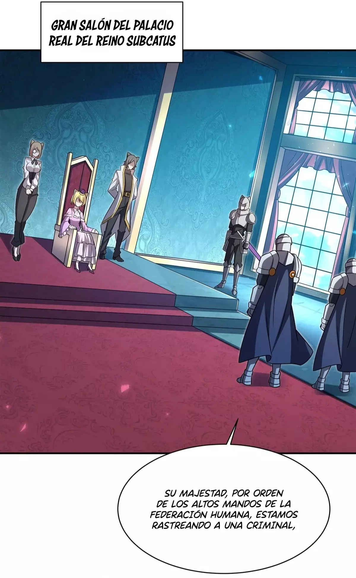 The Blood Princess And The Knight Capitulo 327: Chica gato de cabello rubio-blanco página 8