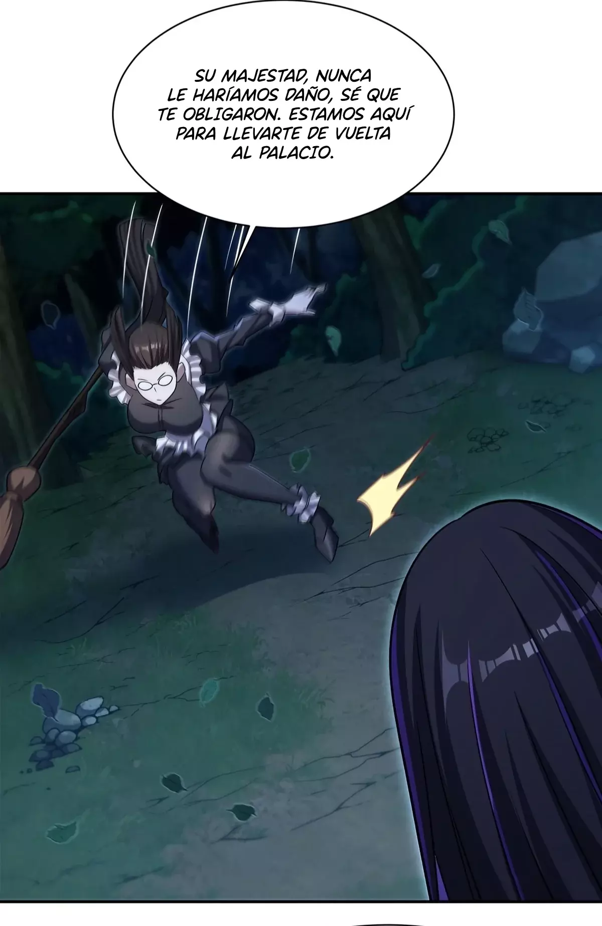 The Blood Princess And The Knight Capitulo 330: Escapando del mundo ilusorio página 10