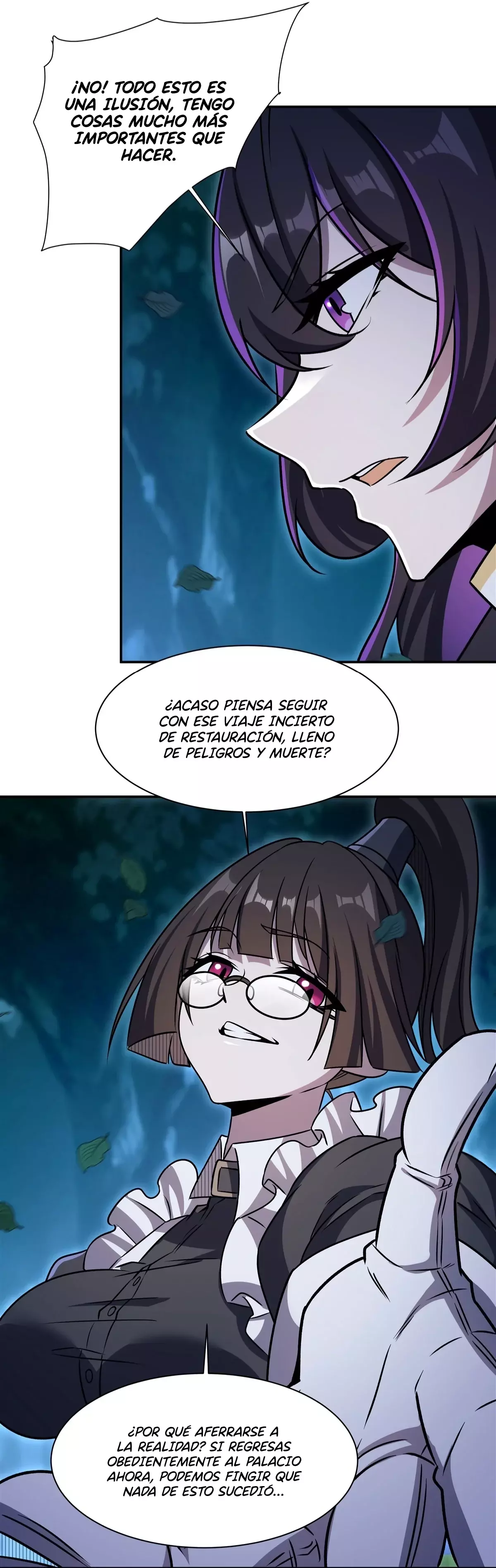 The Blood Princess And The Knight Capitulo 330: Escapando del mundo ilusorio página 13