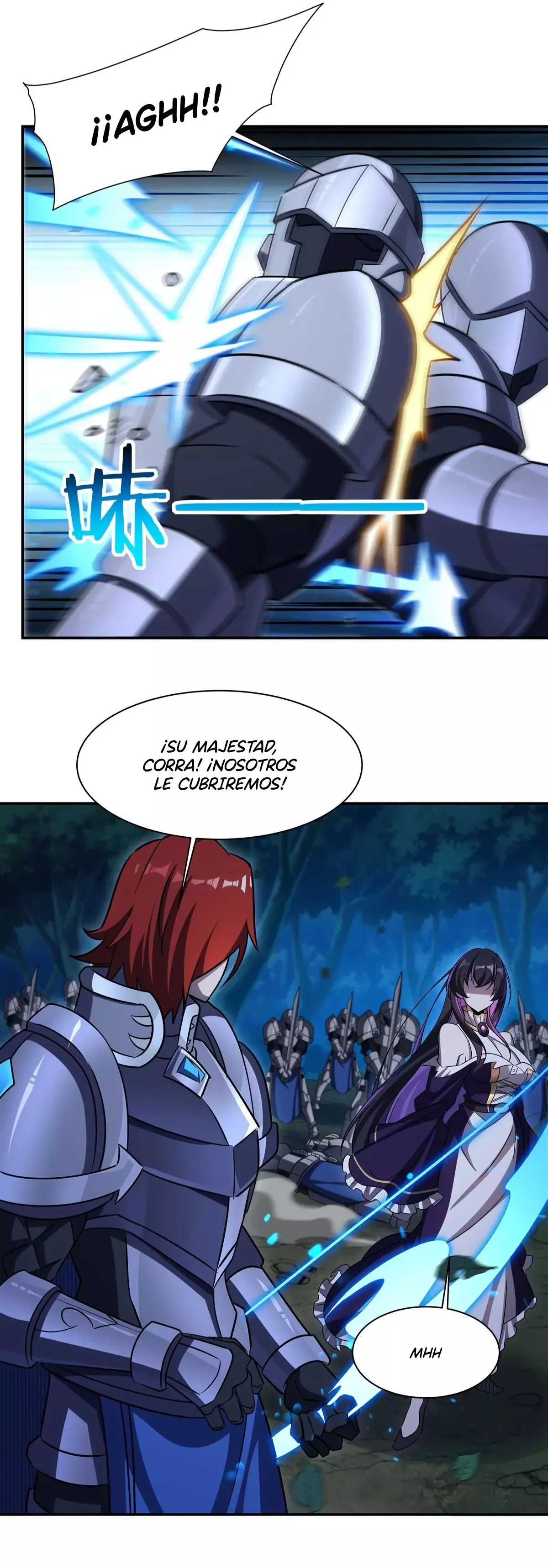 The Blood Princess And The Knight Capitulo 330: Escapando del mundo ilusorio página 20