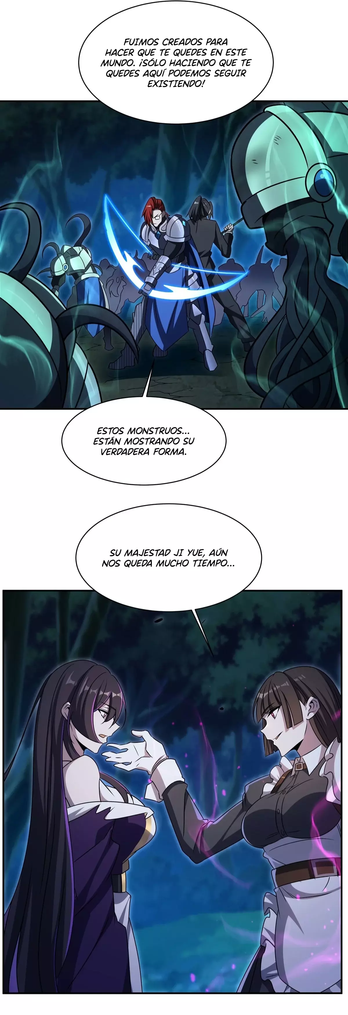 The Blood Princess And The Knight Capitulo 330: Escapando del mundo ilusorio página 24