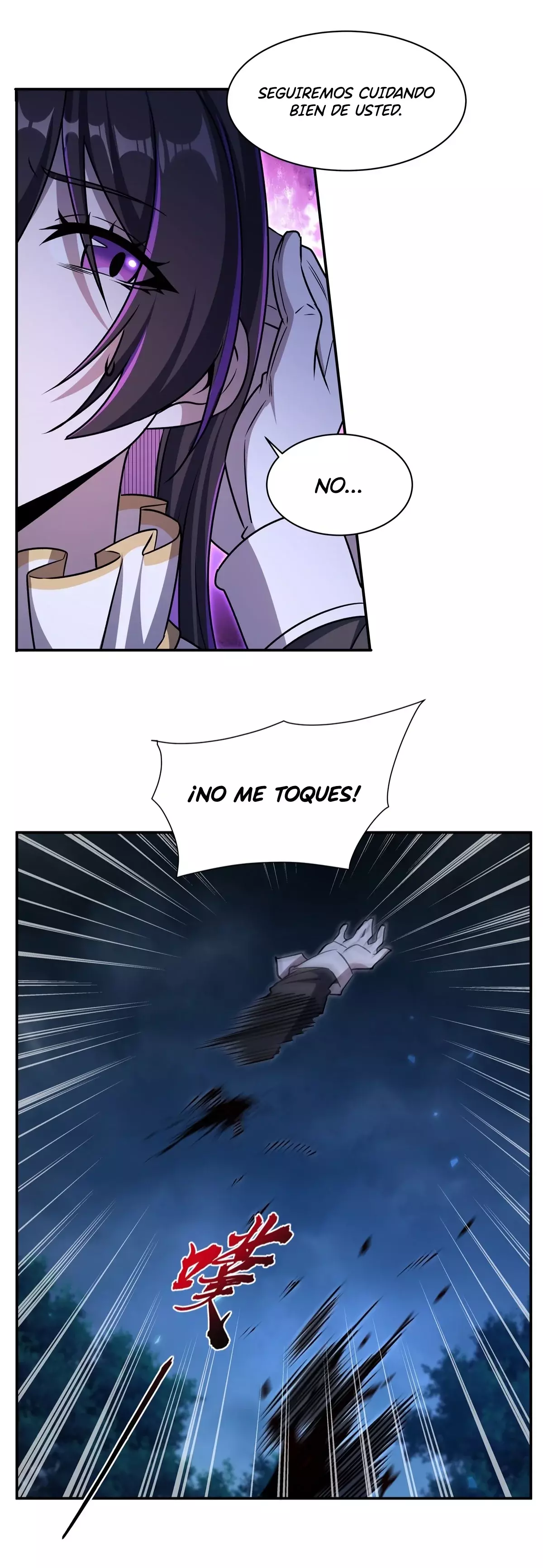 The Blood Princess And The Knight Capitulo 330: Escapando del mundo ilusorio página 25