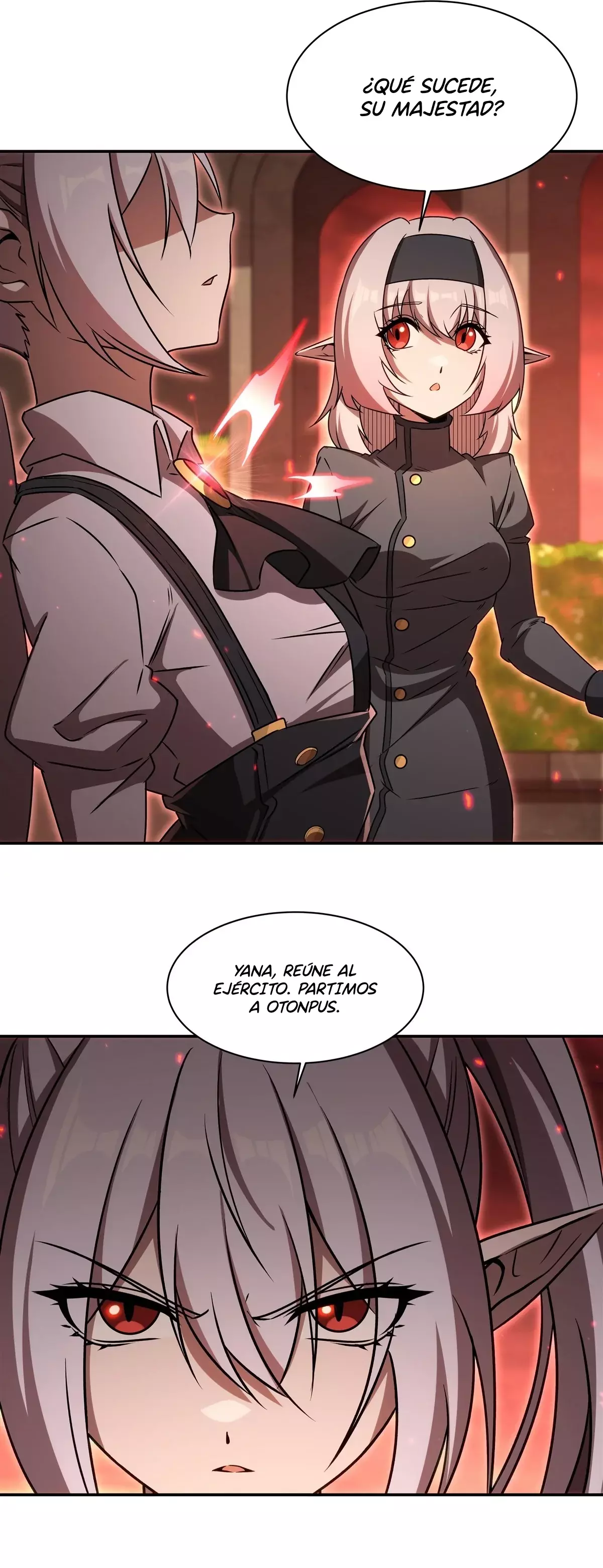 The Blood Princess And The Knight Capitulo 335: El último mensaje página 12